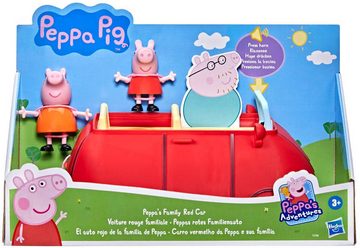 Hasbro Spielwelt Peppa Pig, Peppas rotes Familienauto, mit Soundeffekten