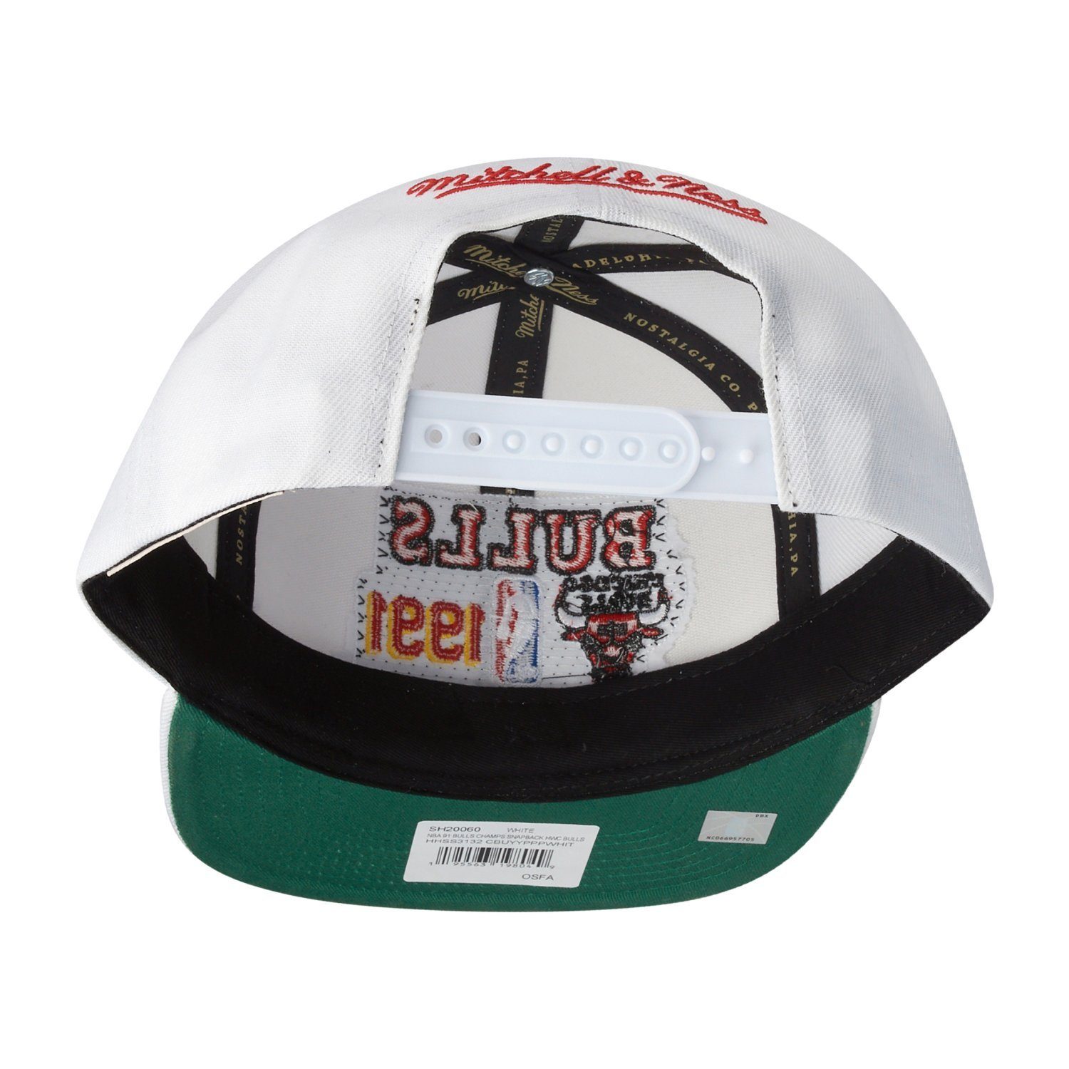 Mitchell & Ness Snapback Cap Chicago Bulls 1991 Champions
