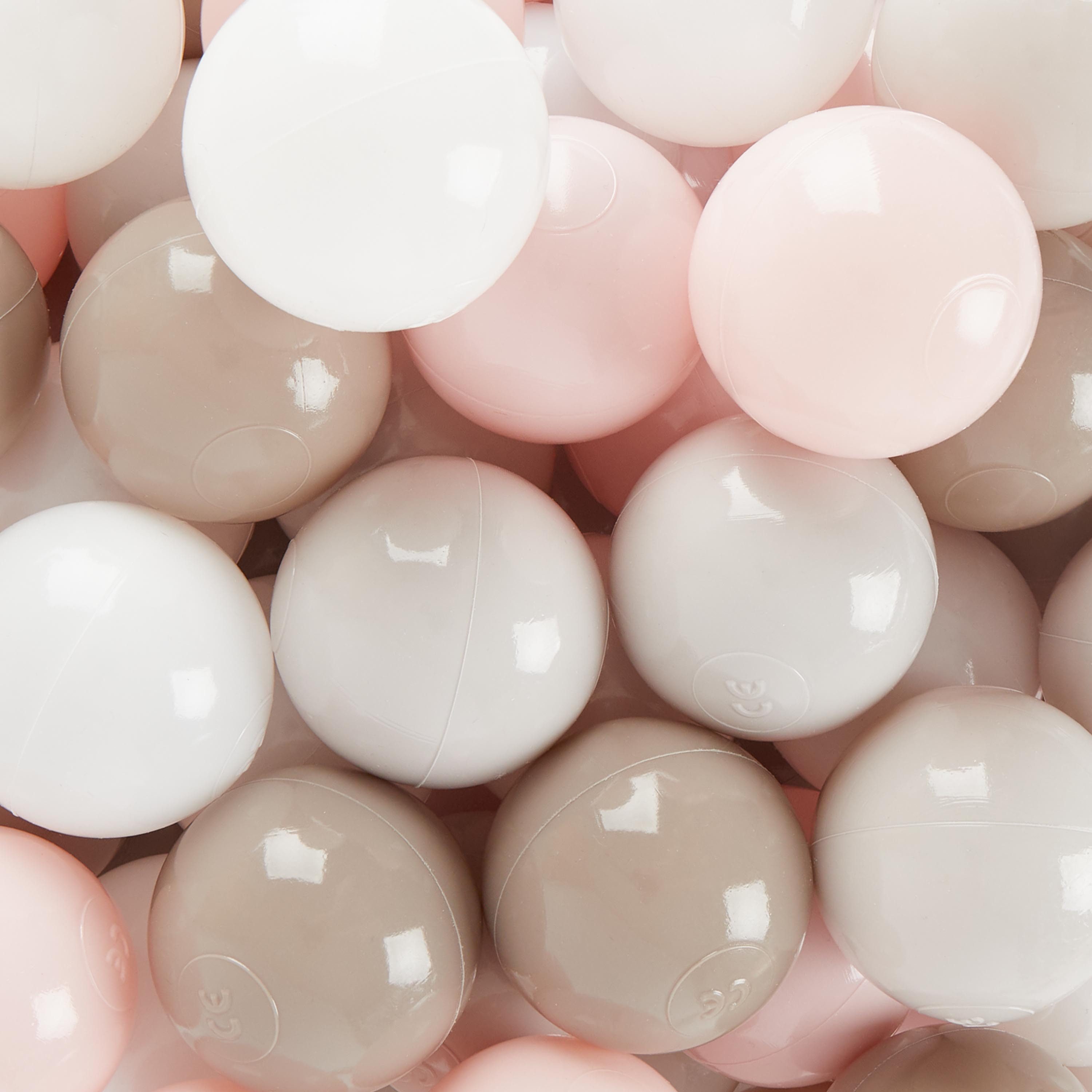BIECO Bällebad Bieco Bälle für Bällebad Cotton 100 Stück