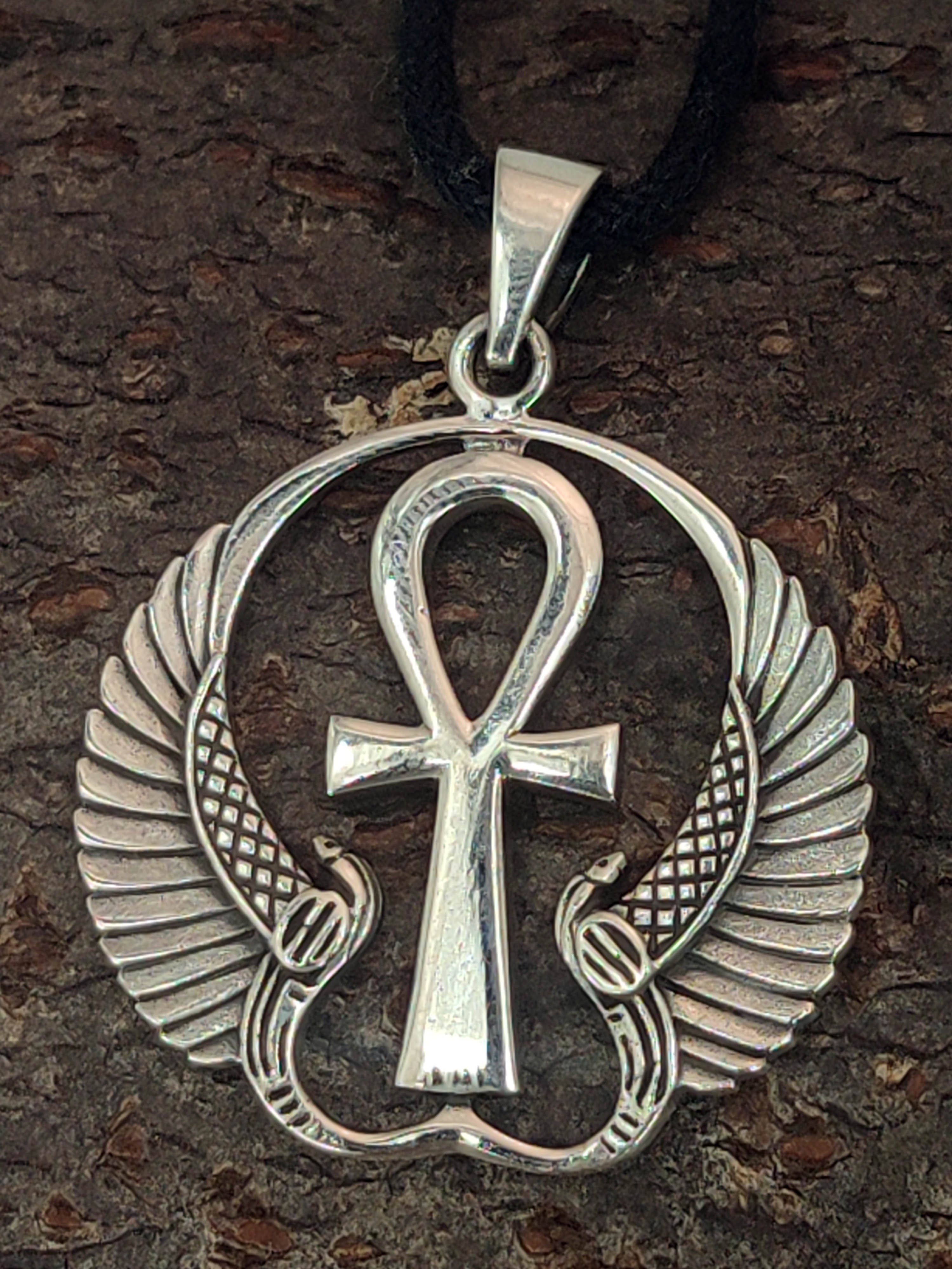 Kiss of Leather Kettenanhänger Ankh Ägypten Anch Lebenskraft Henkelkreurz 9 günstig online kaufen