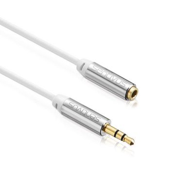 sentivus Sentivus AU061 Premium Audio Klinken-Verlängerungskabel (3,5mm Stecker Audio-Kabel