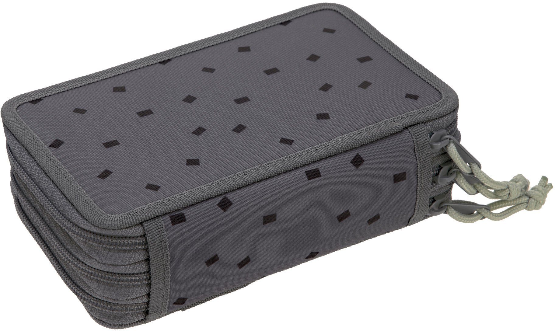 LÄSSIG Federmäppchen Unique, Triple, Speckles anthrazite, günstig online kaufen