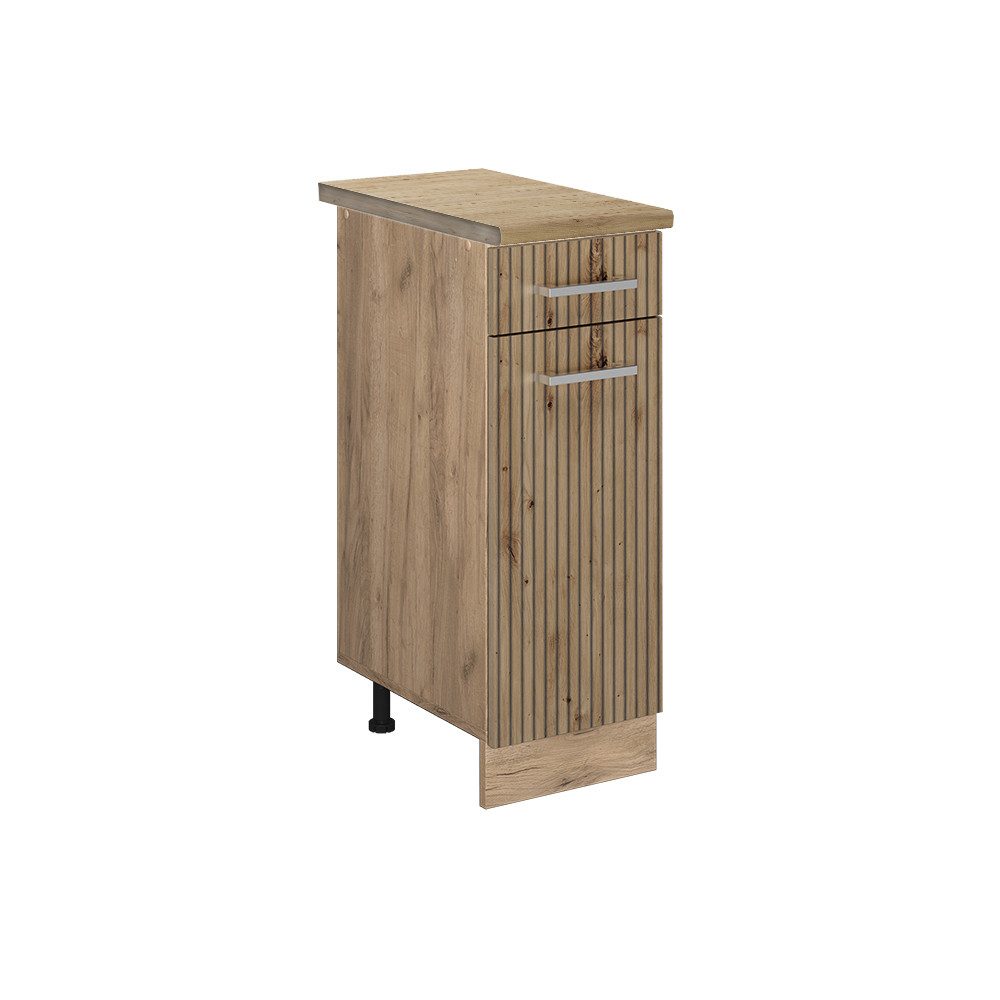 Vicco Unterschrank R-Line, Artisan-Eiche/Goldkraft Eiche, 30 günstig online kaufen