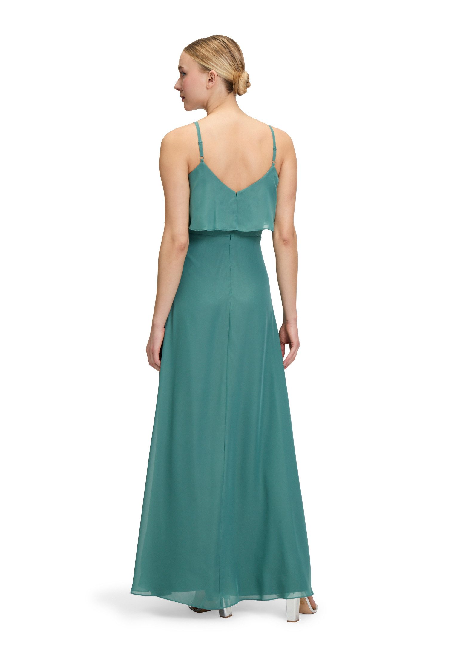 Vera Mont Abendkleid Damen mit Volant Volant