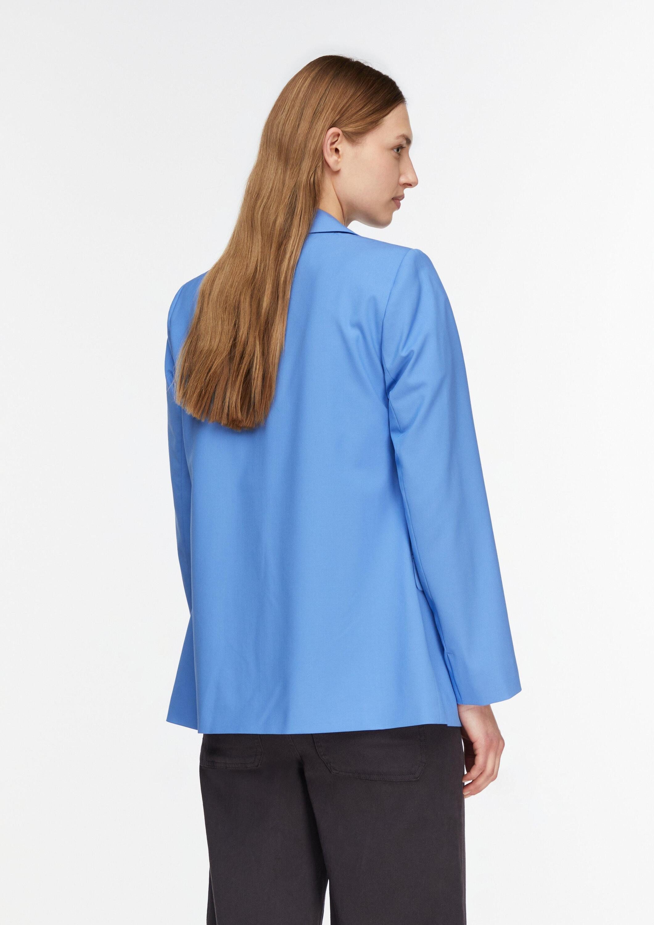 comma Jackenblazer Indoor-Blazer Antaillierter Blazer aus Viskosestretch