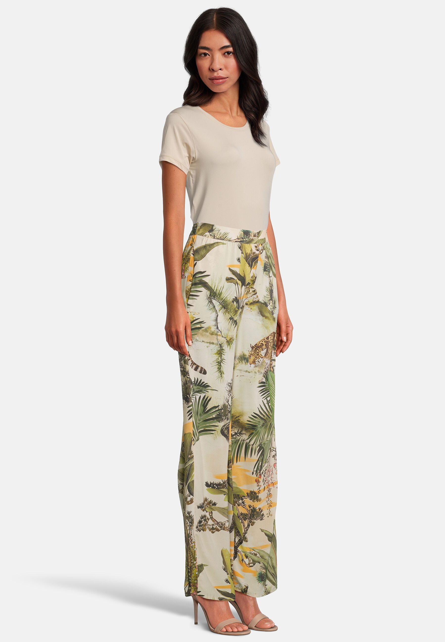 Princess goes Hollywood Stoffhose mit Leoprint