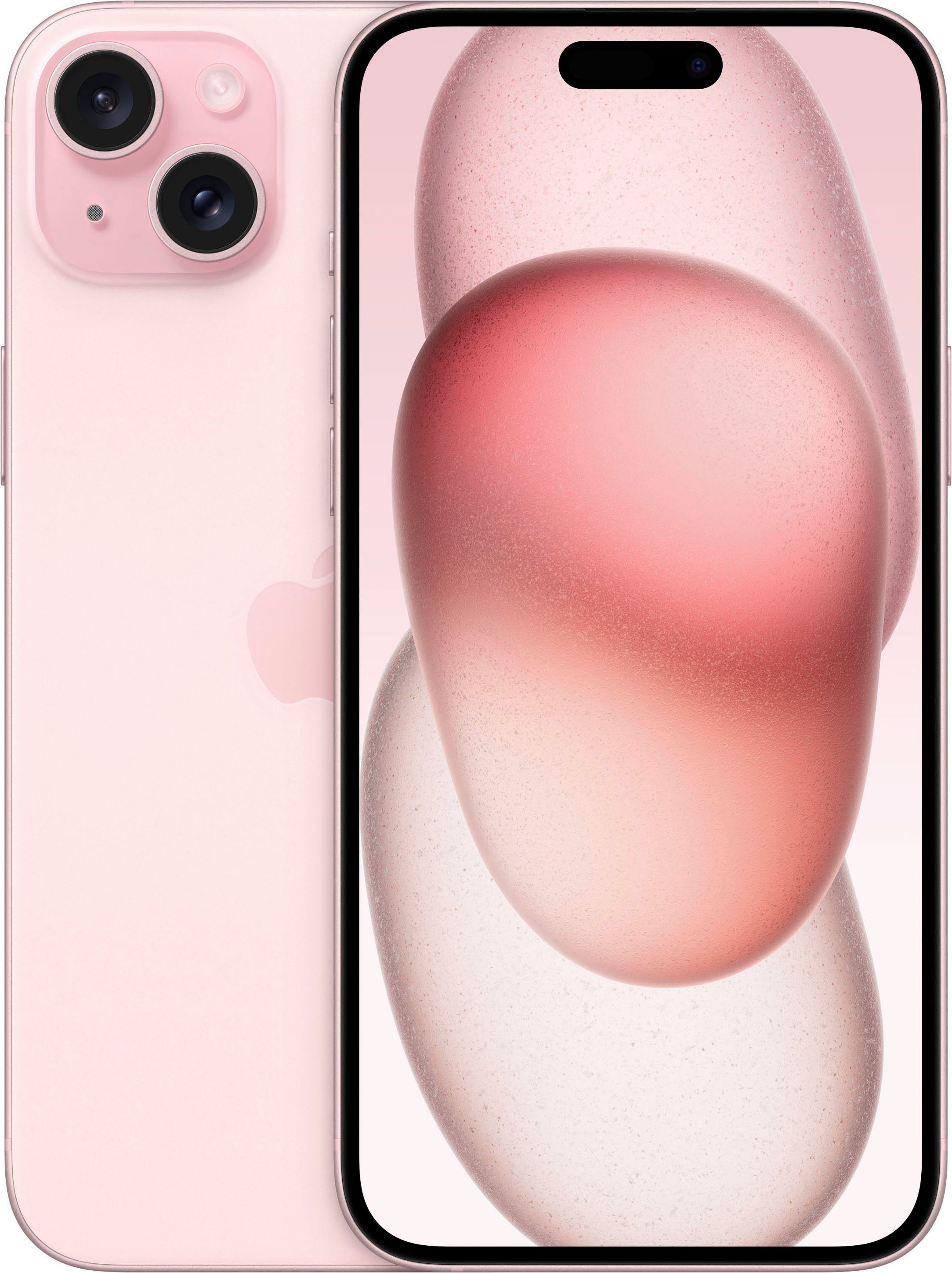Apple iPhone 15 Plus 512GB Smartphone (17 cm/6,7 Zoll, 512 GB Speicherplatz, 48 MP Kamera) pink