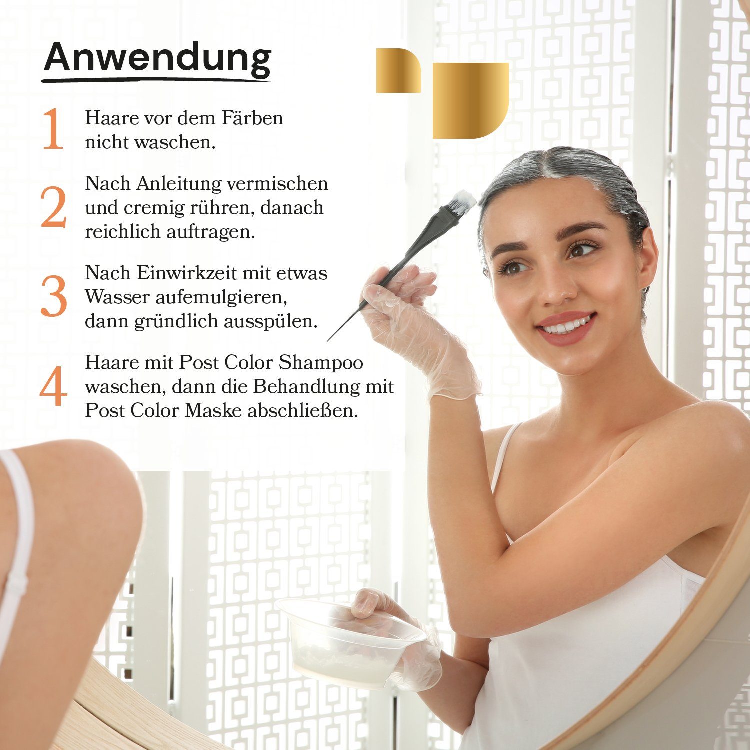 Femmas Premium Haarfarbe Femmas Hair Color, 1-tlg., Profi-Qualität