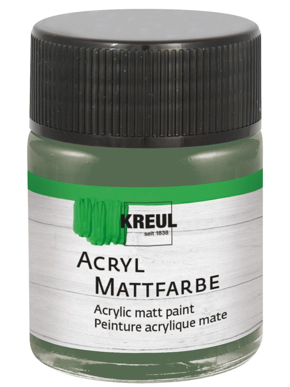 Kreul Acrylfarbe Kreul Acryl Mattfarbe russischgrün 50 ml