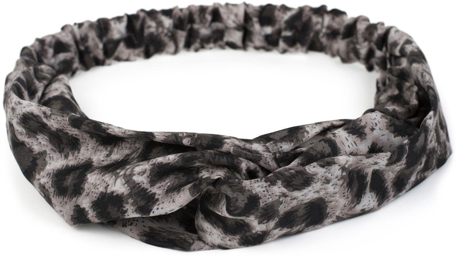 styleBREAKER Haarband, 1-tlg., Haarband mit Leo Print