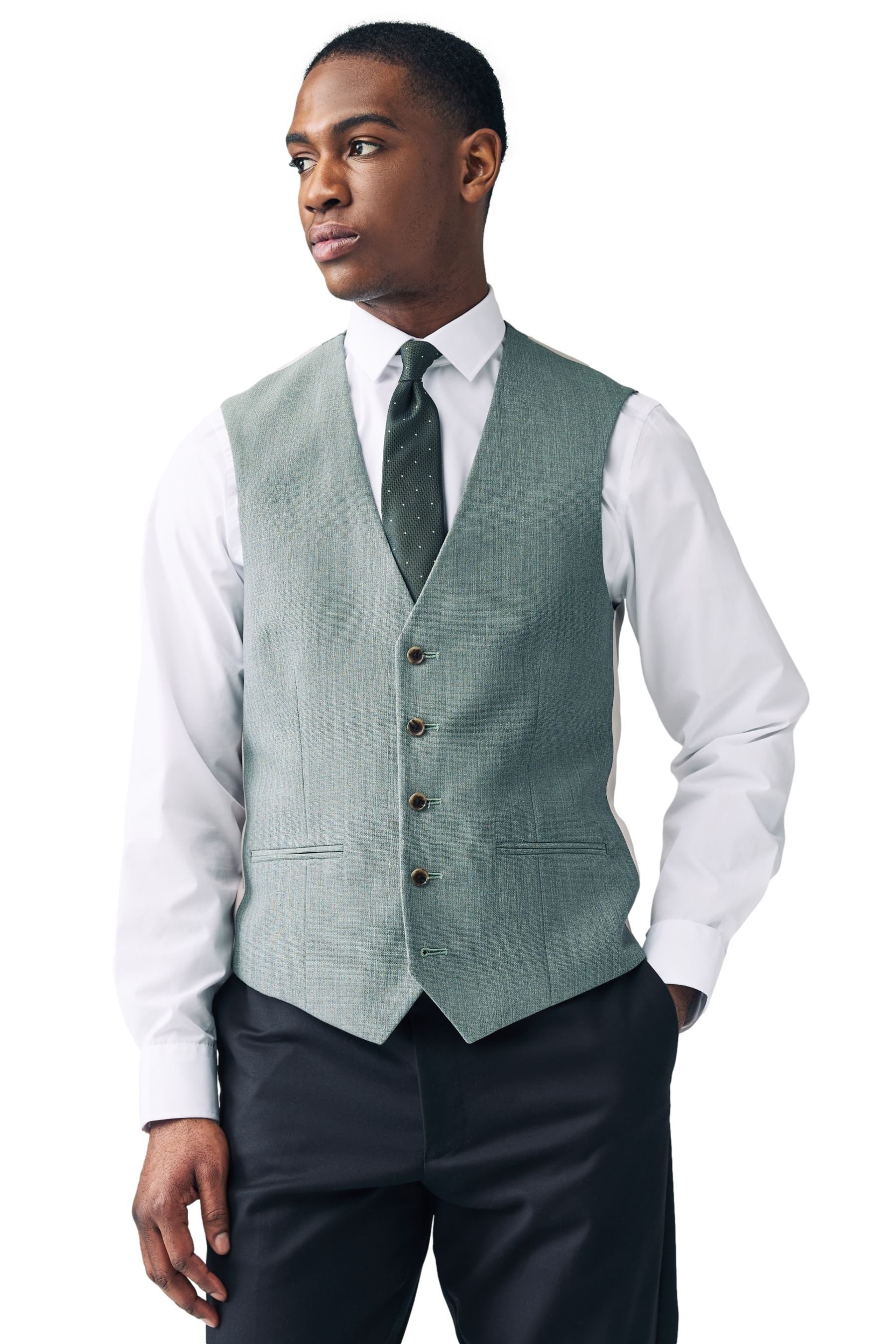 Next Anzugweste Texturierte Anzugweste (1-tlg) günstig online kaufen