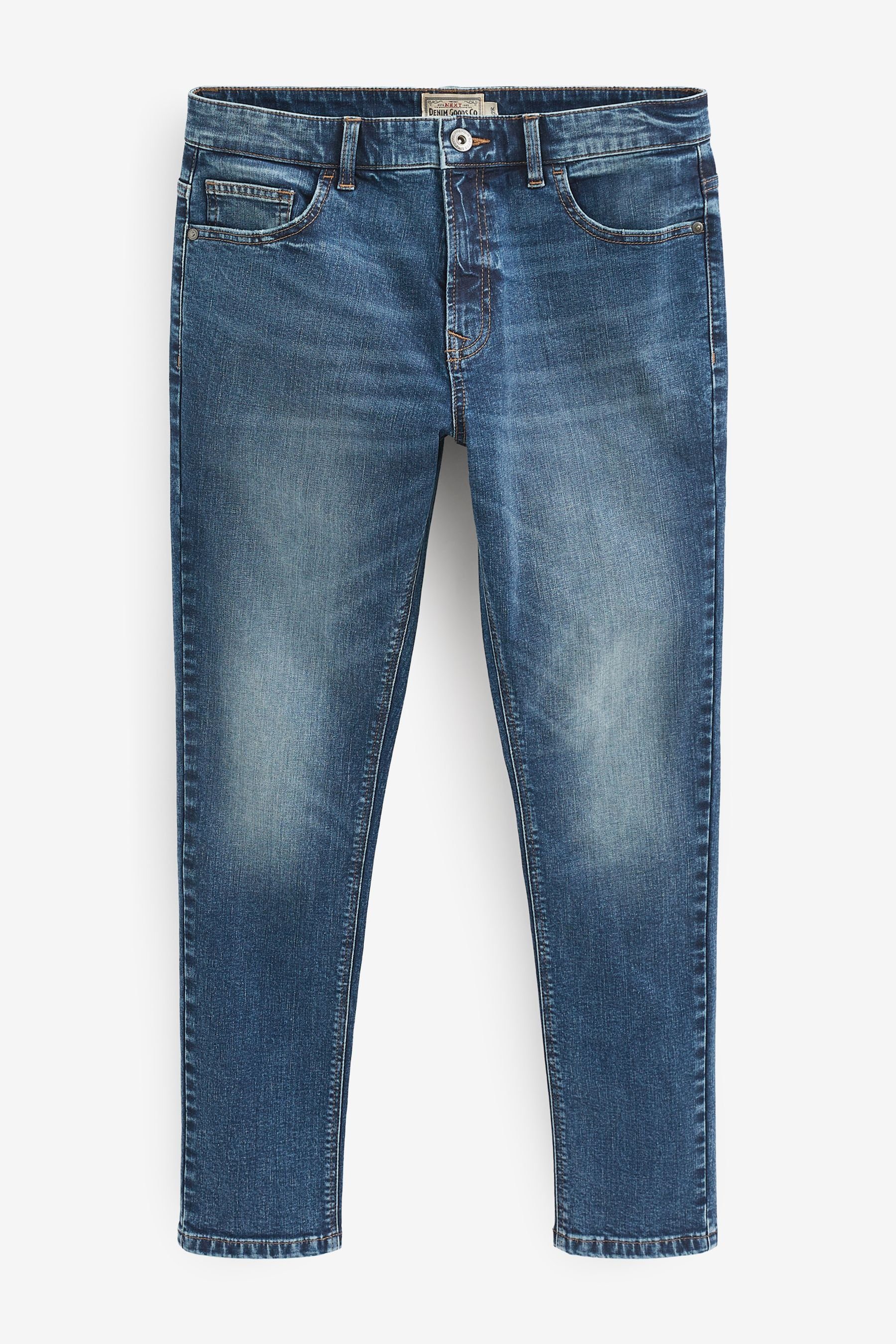 Next Skinny-fit-Jeans (1-tlg) Blue Wash