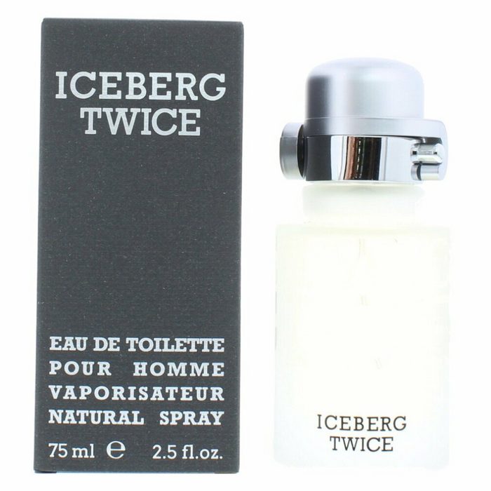 ICEBERG Eau de Toilette Iceberg Twice Pour Homme Edt Spray 75ml