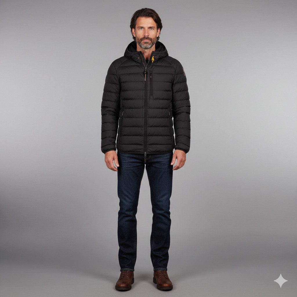 Parajumpers Leichtdaunenjacke PJS LAST MINUTE - Daunenjacke Herren Navy Blue