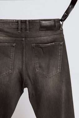 Zhrill 7/8-Jeans Jeans LUCAS Schwarz angenehmer Tragekomfort