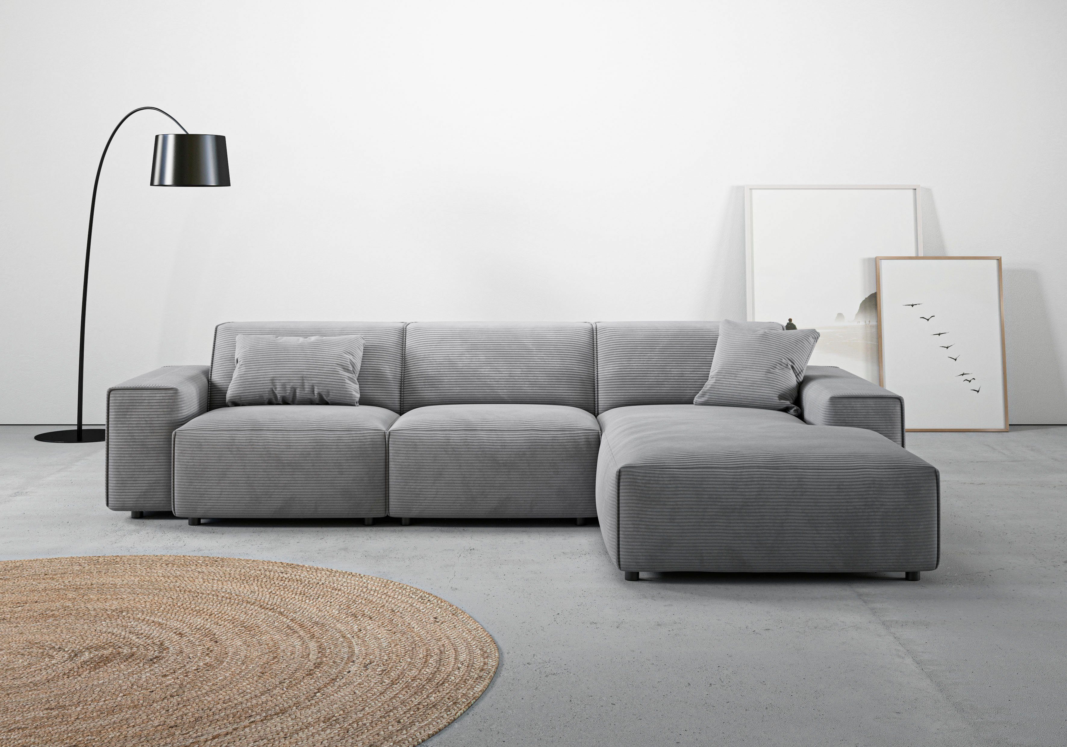 Ecksofa Glimminge auch in Breitcord, Feincord, Bouclé + Easy care-Bezug