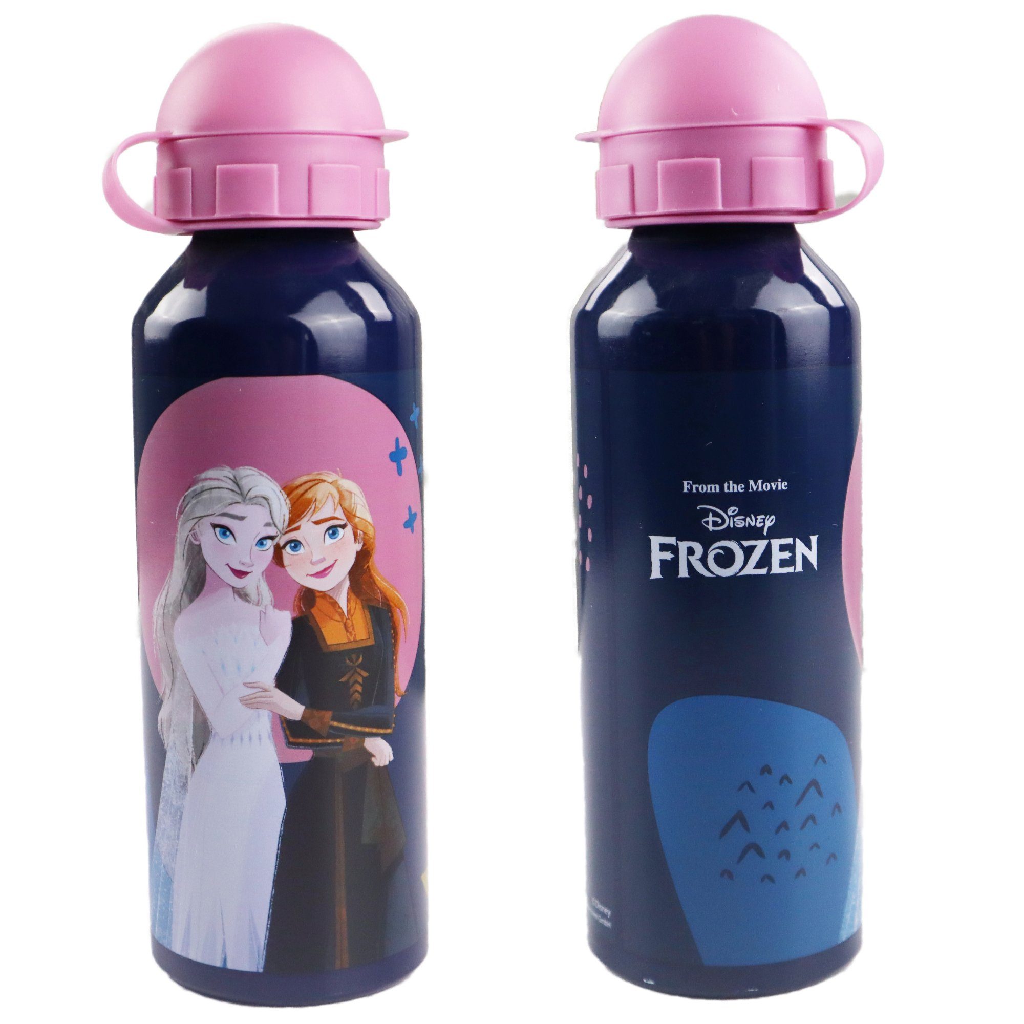 Disney Trinkflasche Disney Die Alu ml 520 Wasserflasche Flasche, Eiskönigin