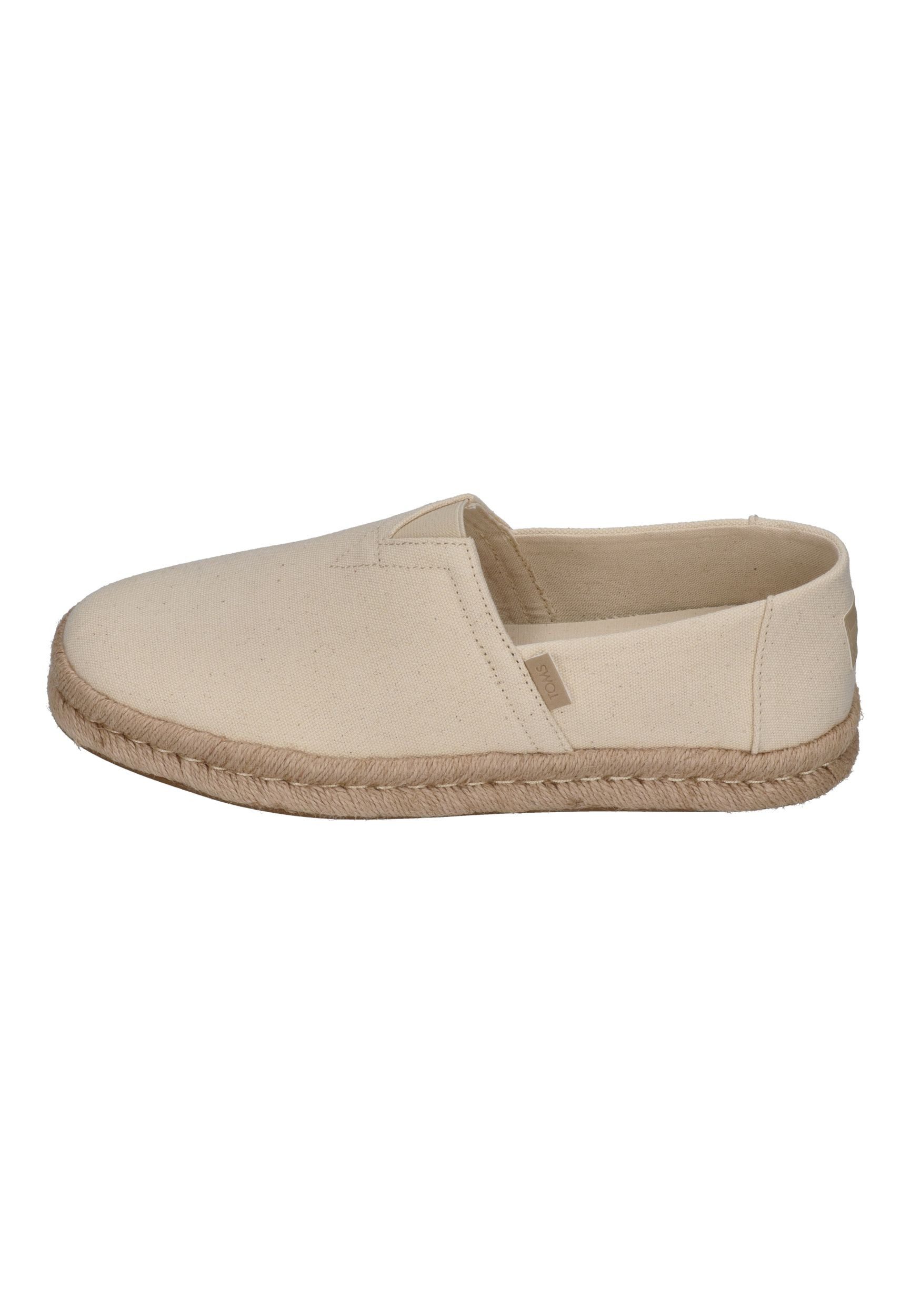 TOMS ALPARGATA ROPE 2.0 Espadrille Natural Recycled Cotton Canvas