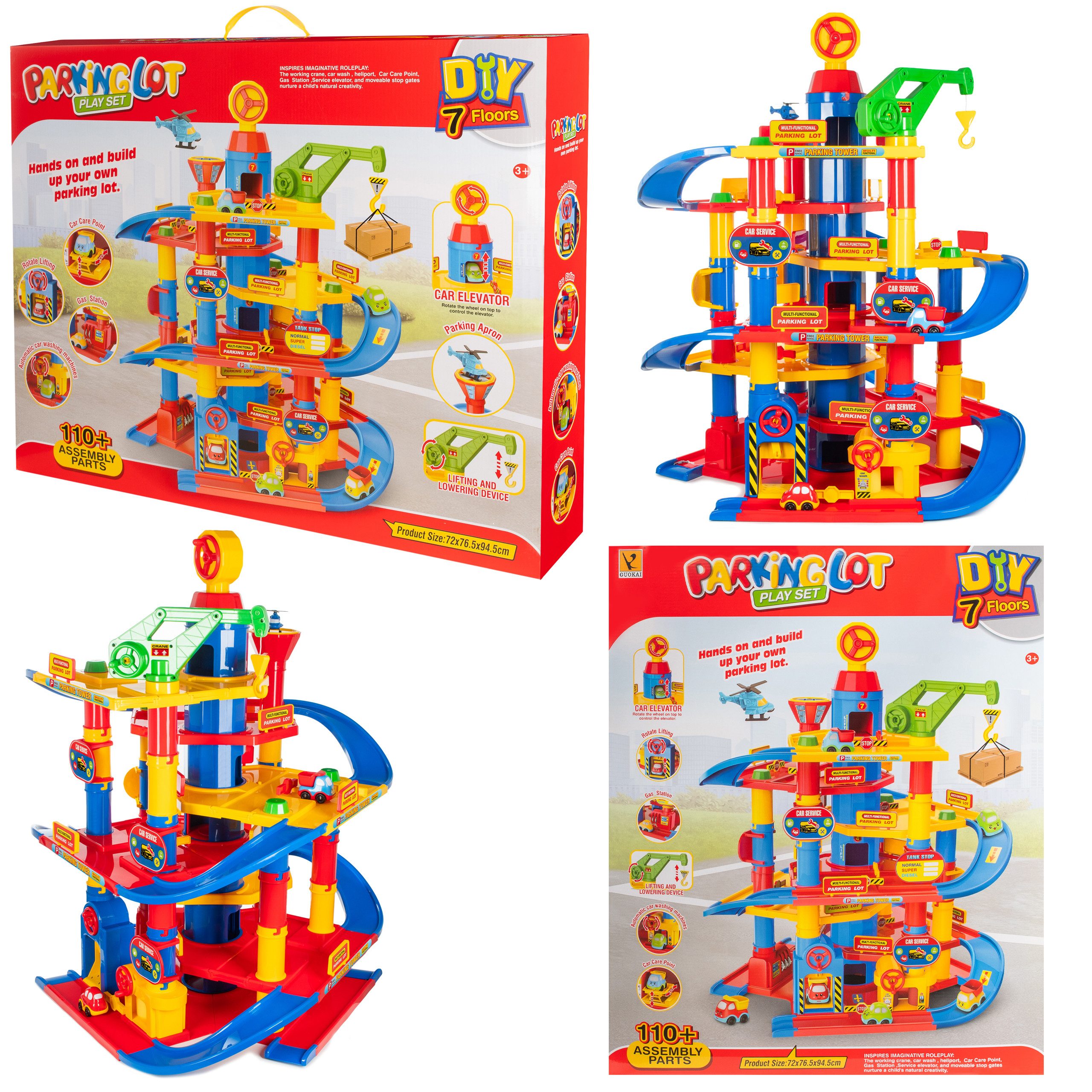 COIL Spiel-Parkgarage Autogarage, Parkhaus, Tower Garage, günstig online kaufen