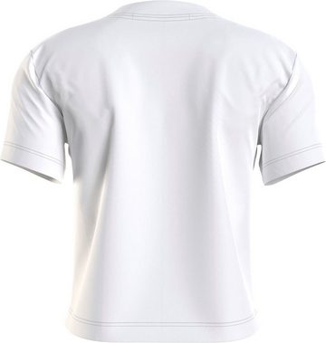 Calvin Klein Jeans T-Shirt CK ADDRESS LOGO BABY TEE mit hohem Rundhalsausschnitt