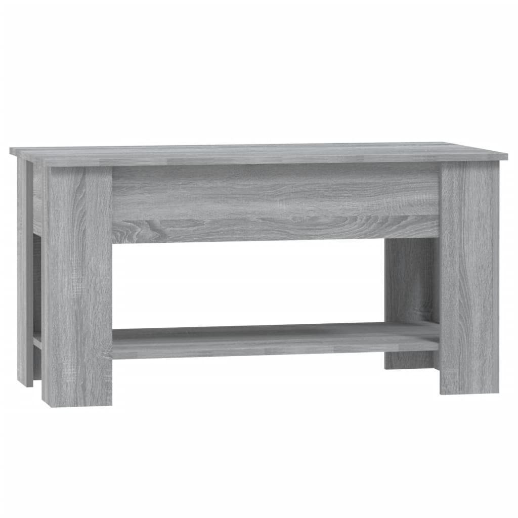 vidaXL Couchtisch Couchtisch Grau Sonoma 101x49x52 günstig online kaufen