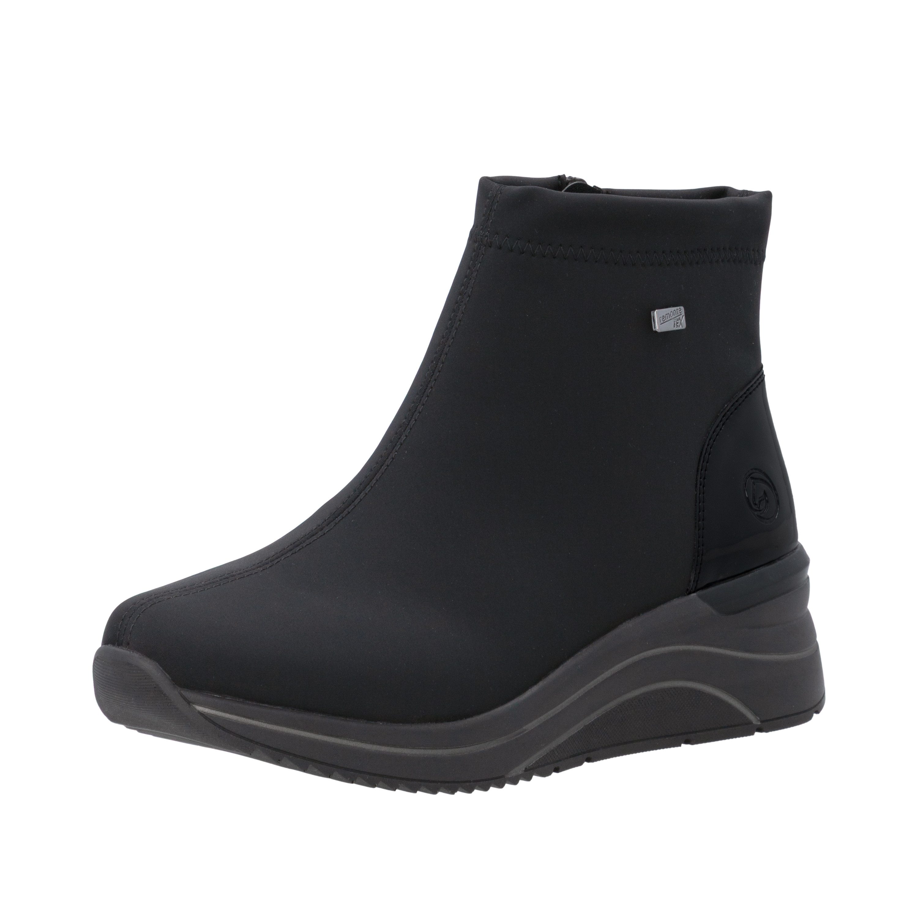 Remonte Keilstiefelette Reißverschluss-Boots mit wasserabweisender TEX-Membrane