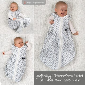 Alvi® Schlafsack Mäxchen Light - Jersey - Sternenhimmel, Baby Sommer Schlafsack ohne Ärmel Gr. Gr. 70 - 100% Baumwolle