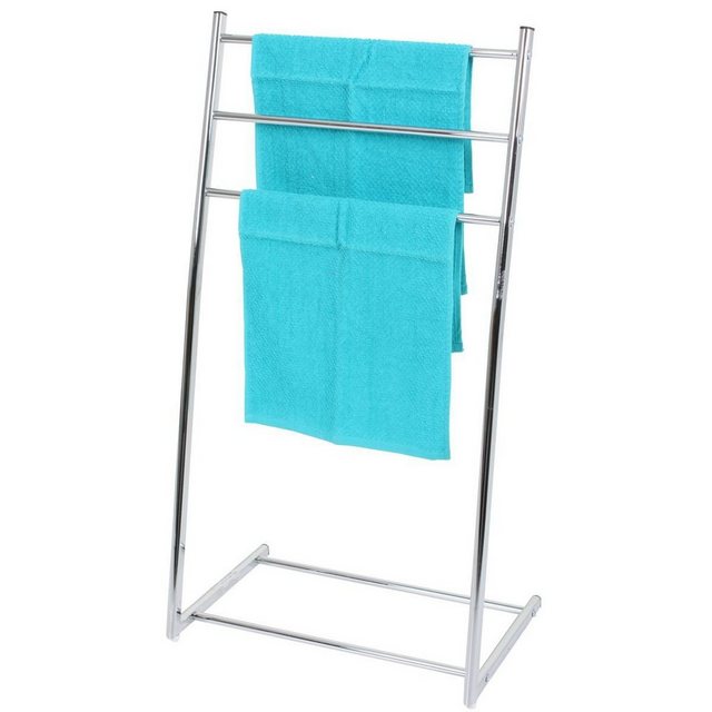 GartenHero Handtuchhalter “Handtuchhalter Handtuch Handtuchständer Handtuchtrockner Standhandtuchhalter”, verchromt