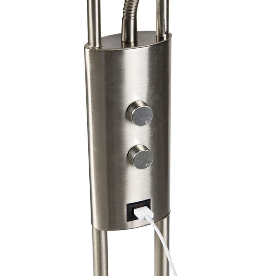 Qazqa Stehlampe Sevilla, LED fest integriert, (nicht austauschbare) LED, St günstig online kaufen