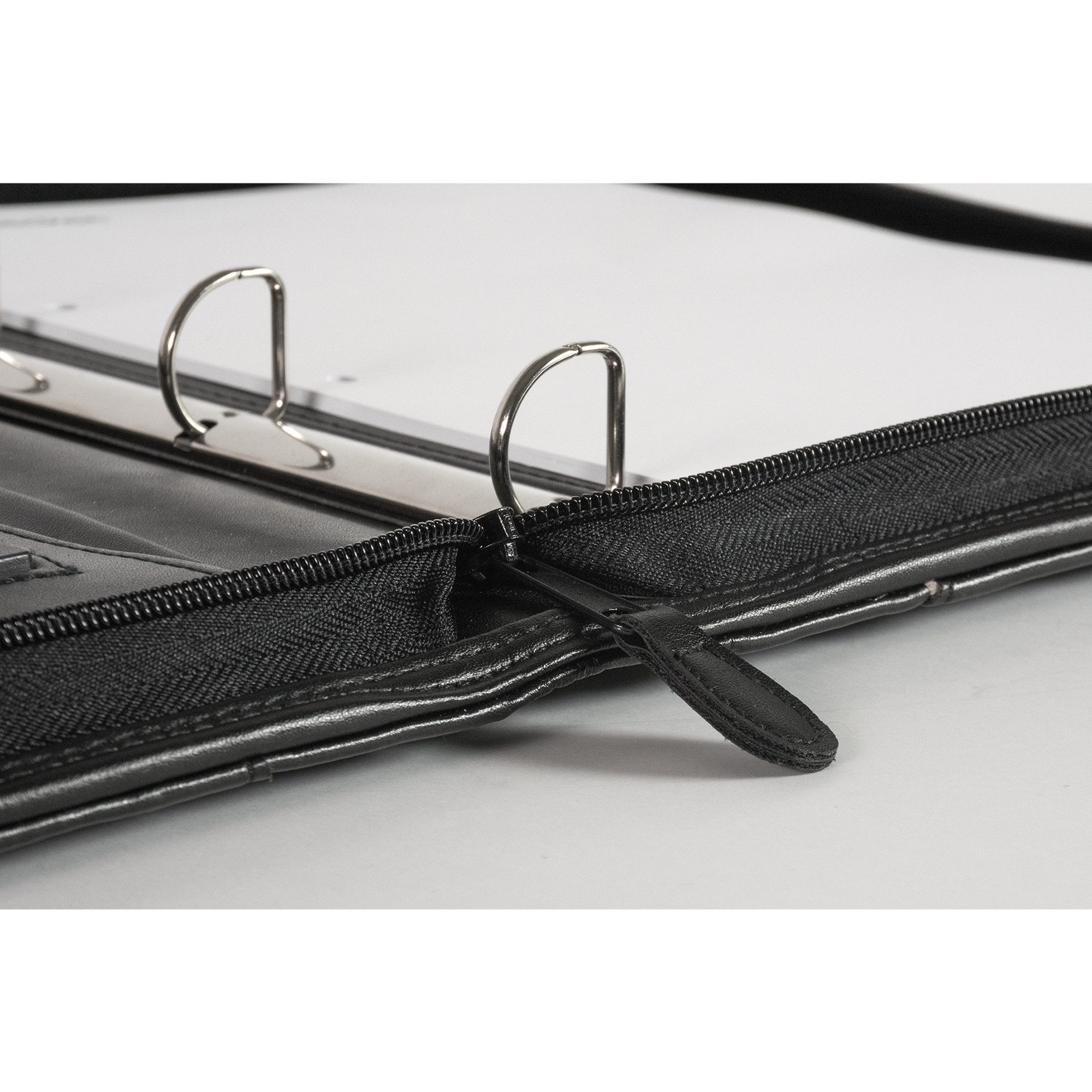 Soennecken Schreibmappe Schreibmappe Essen 5164 Griff Lederimitat schwarz