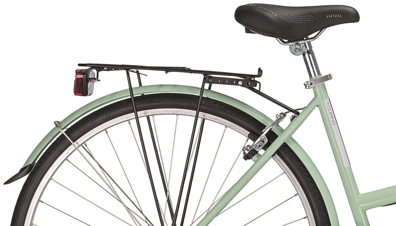 MBM Trekkingrad Touring, 6 Gang Shimano TY 21 Schaltwerk, Kettenschaltung, für Damen, Kettenschaltung