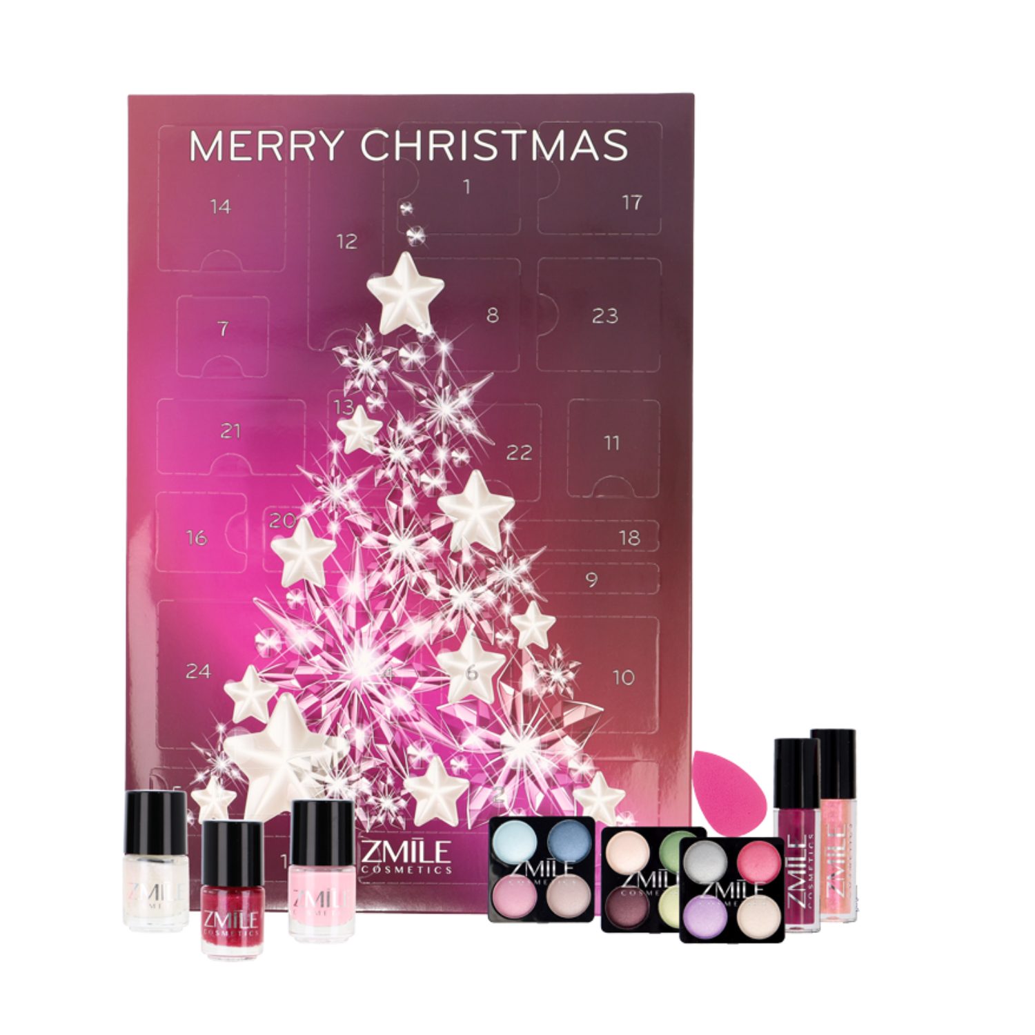 ZMILE COSMETICS Kosmetik-Adventskalender Crystal Christmas Tree' Kosmetikkalender