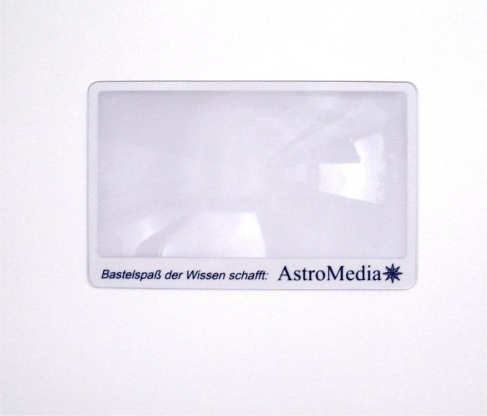 Astromedia Experimentierkasten Die Scheckkarten-Lupe