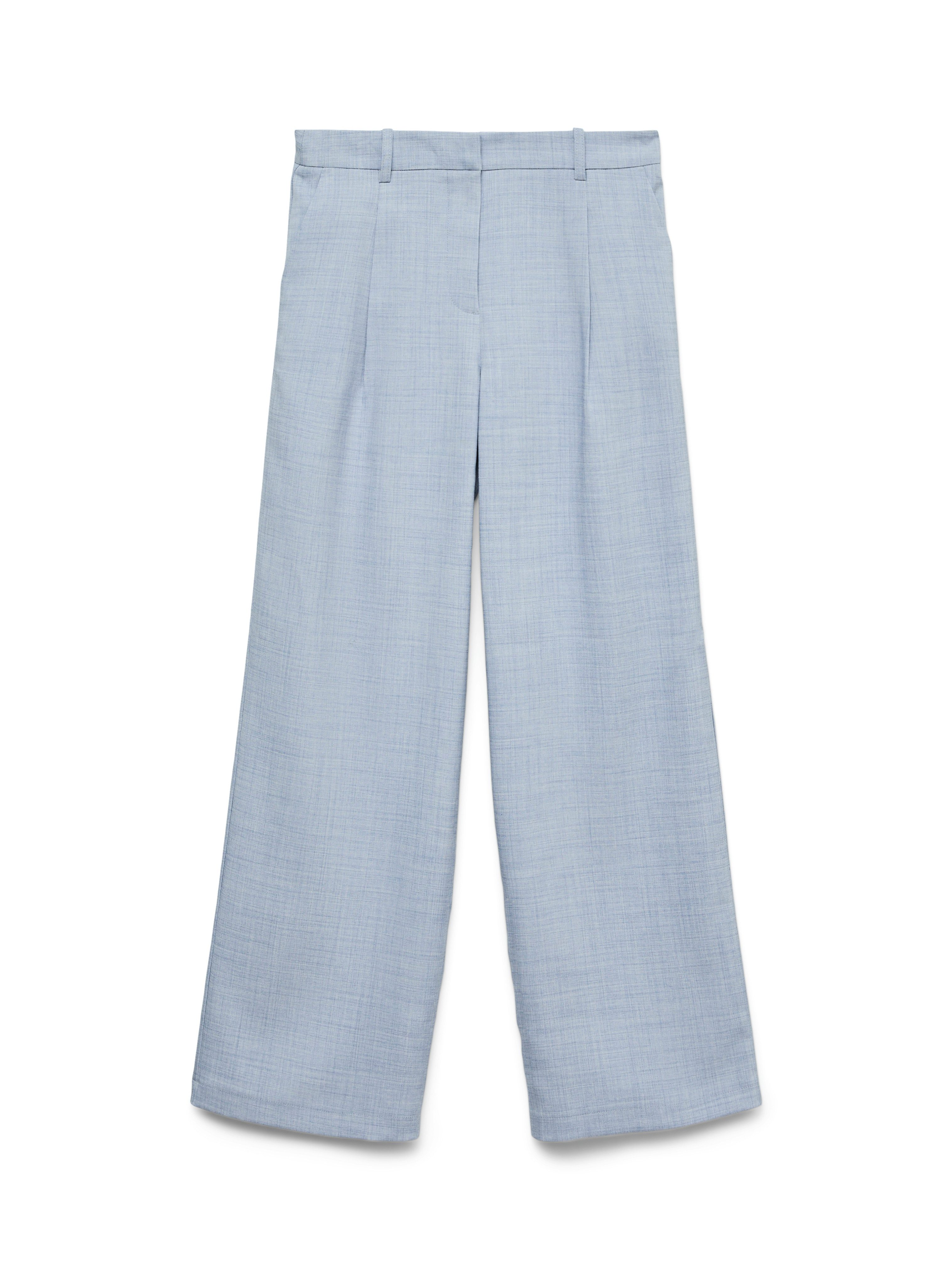 Vero Moda Anzughose VMCASSIDY MW WIDE PANT NOOS Materialmix günstig online kaufen