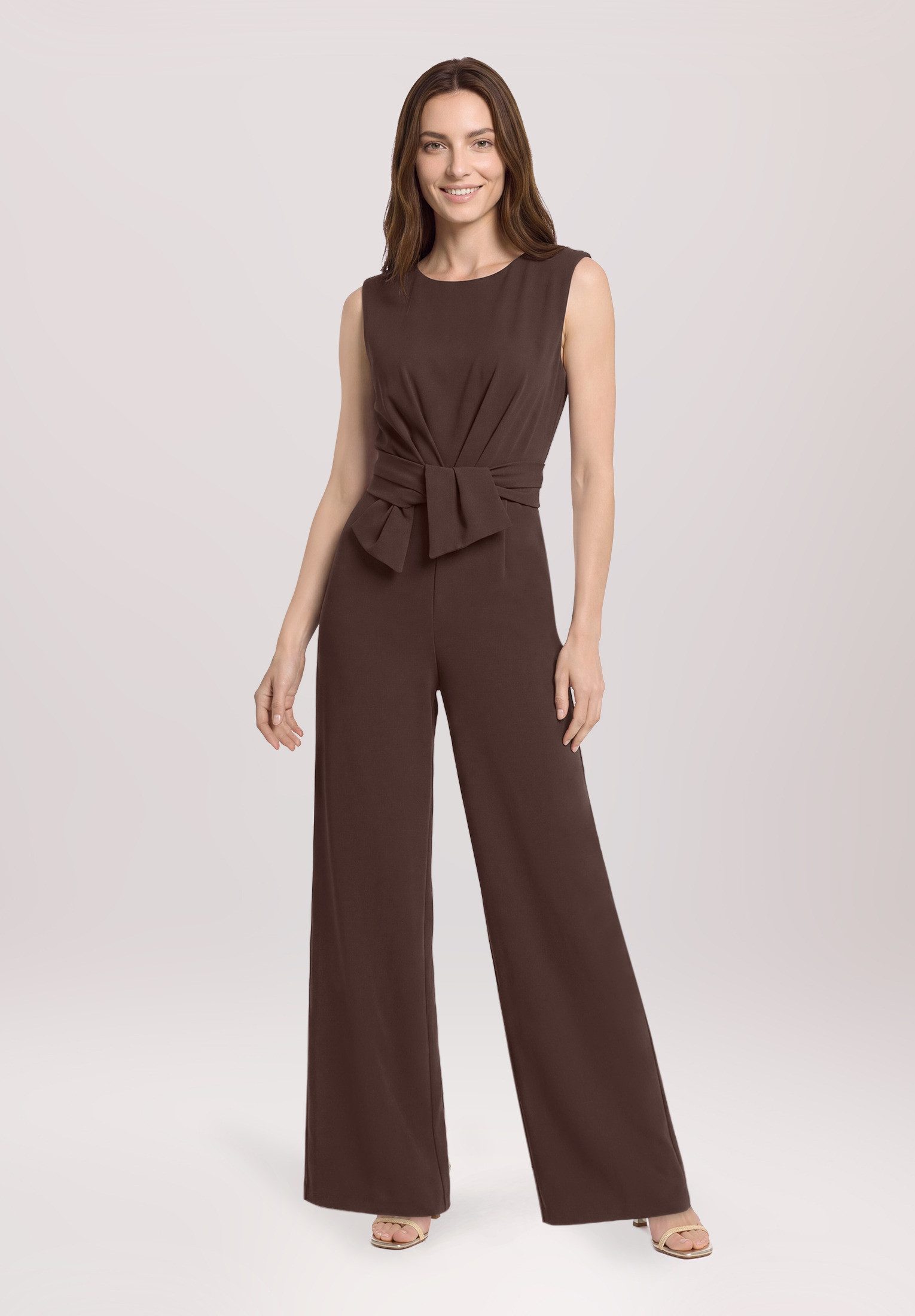 Vera Mont Overall Damen mit weitem Bein (1-tlg) Bunddetail