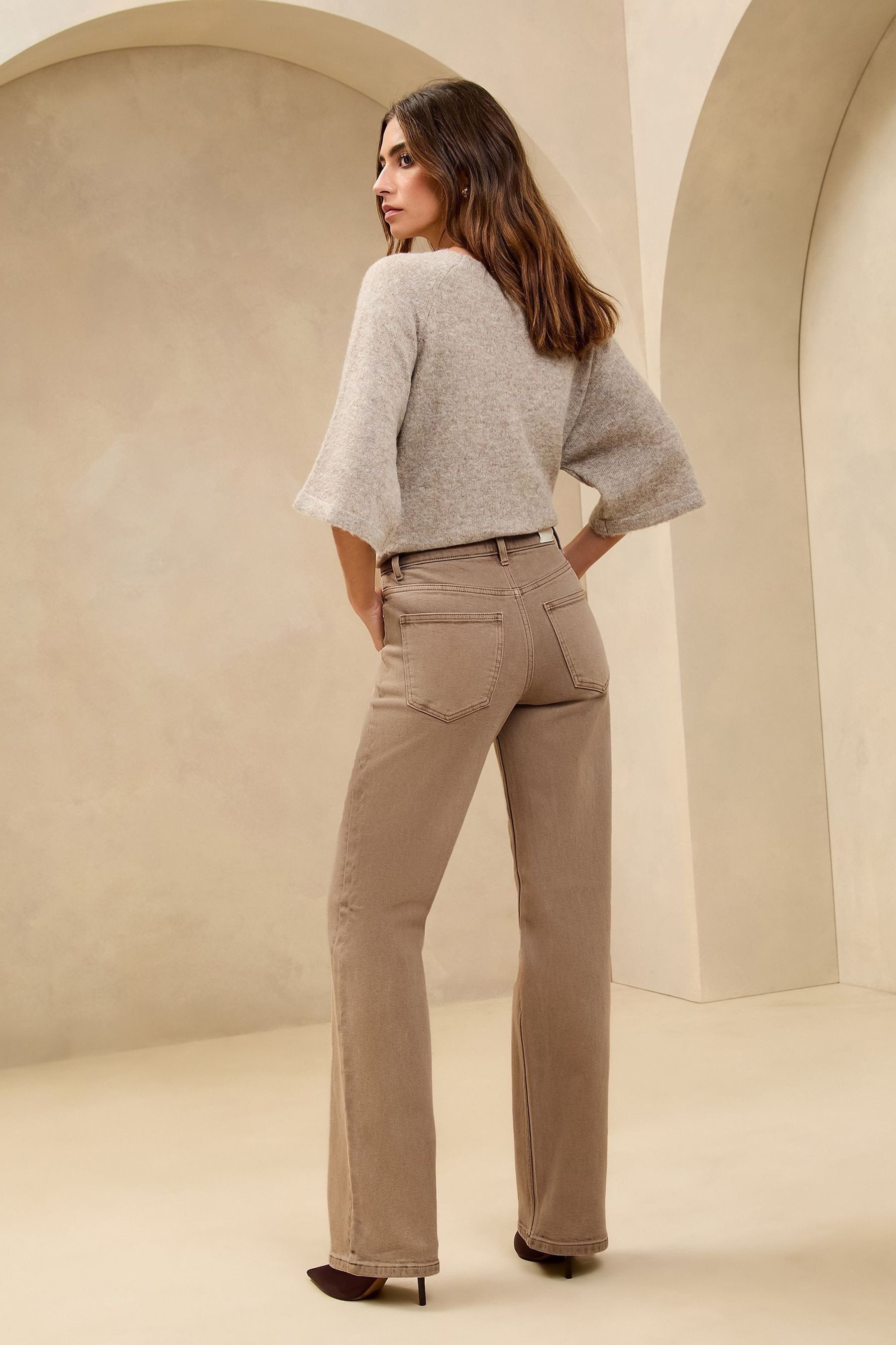 LIPSY Weite Jeans Lipsy Jeans mit weitem Bein, Regular (1-tlg) günstig online kaufen