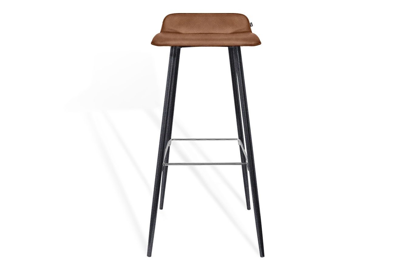KFF Barhocker Barhocker Maverick Leder braun H 93 cm