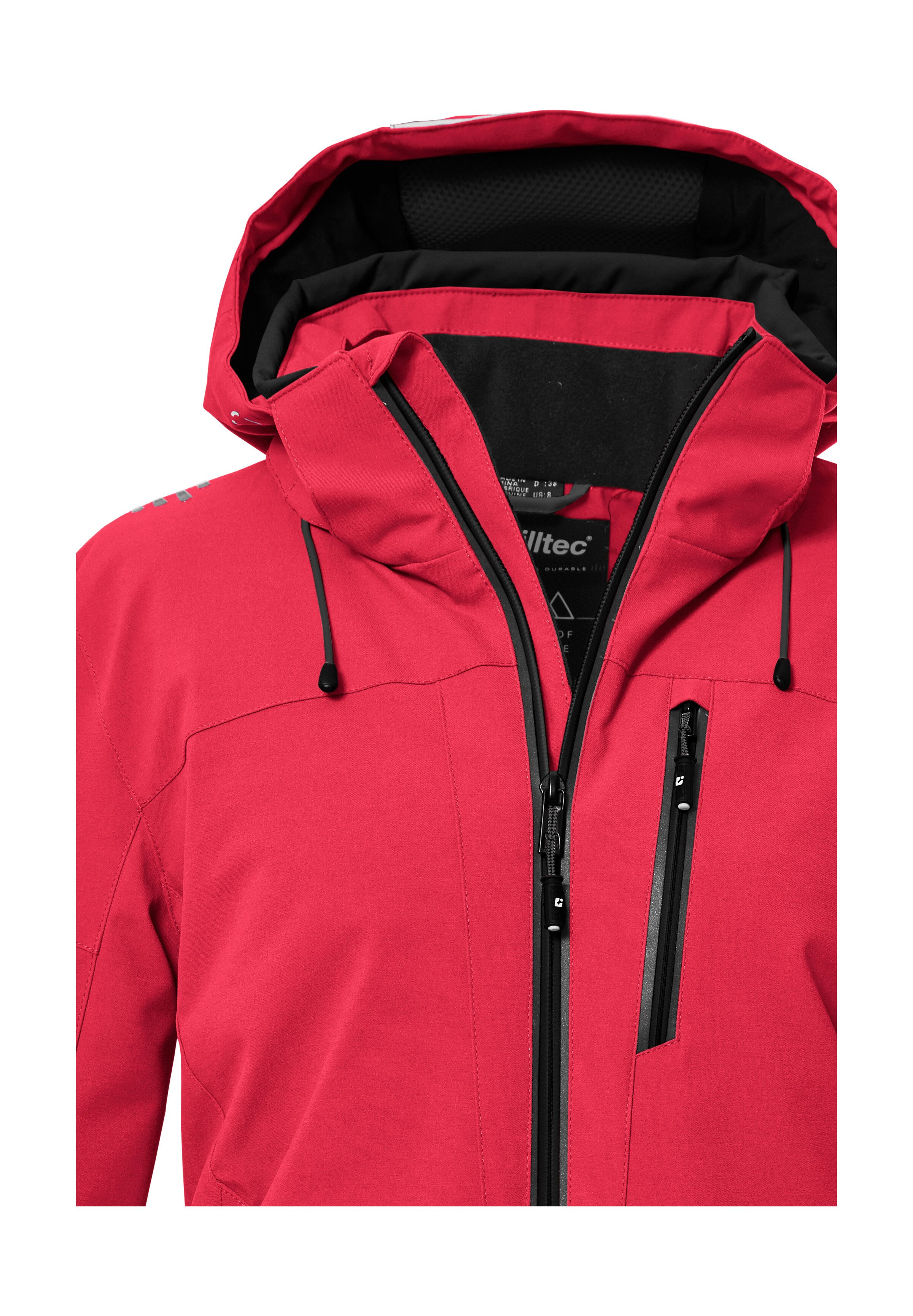 Killtec Skijacke KSW 81 WMN SKI JCKT Wasserdichte, atmungsaktive Winterjacke mit abnehmbarer Kapuze – Bild 3 von 5