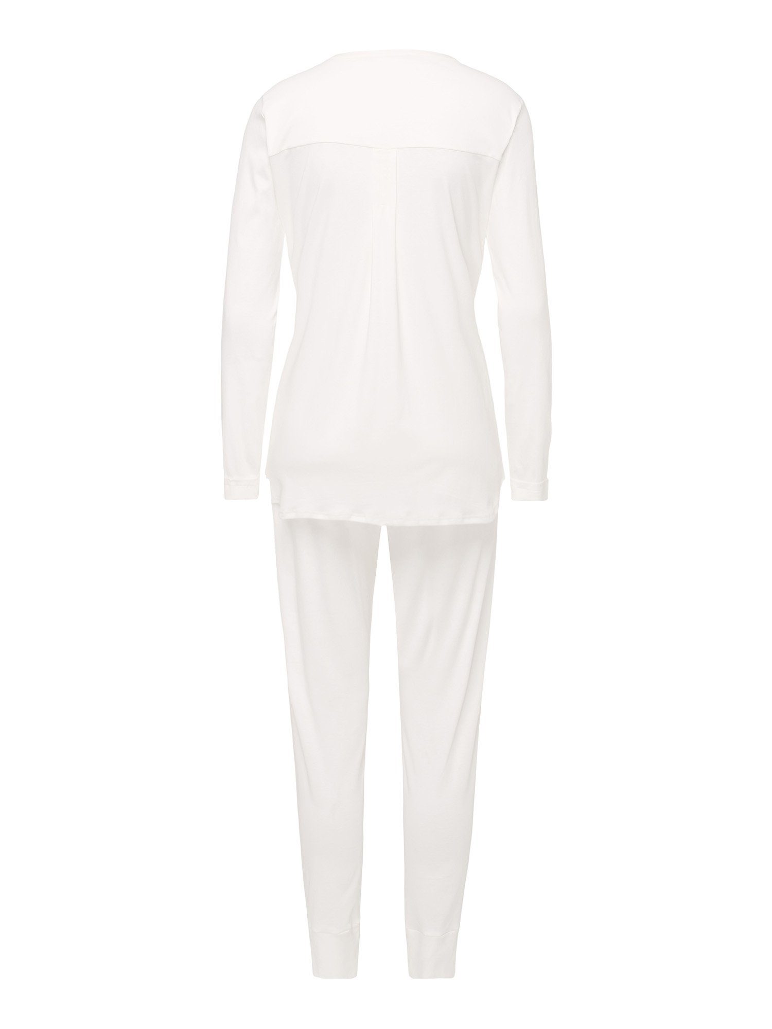 (1 off white Pure tlg) Essence, Hanro Langarm Pyjama
