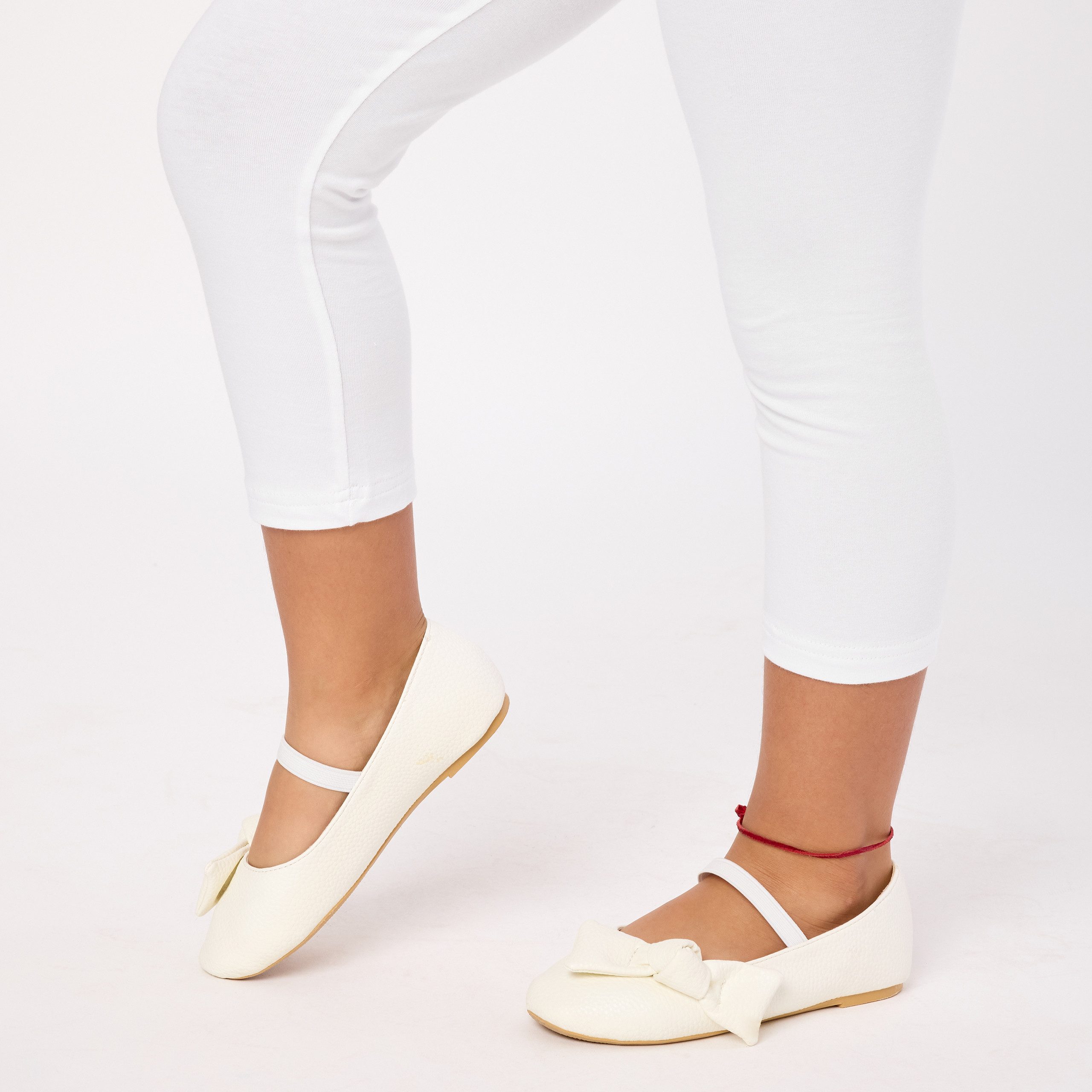 Merry Style Leggings Mädchen 3/4 Capri MS10-131 (1-tlg) elastischer Bund