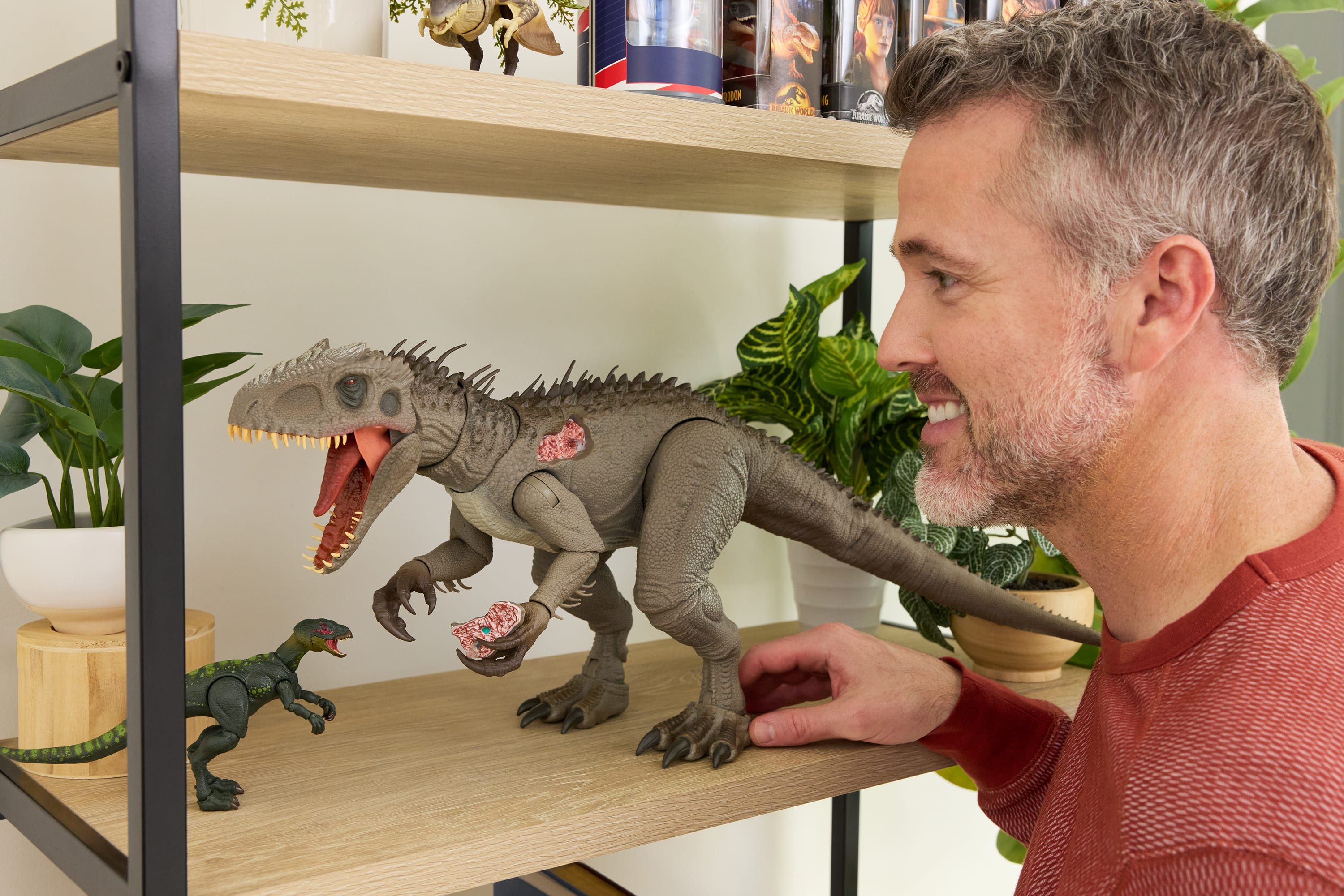 Mattel® Actionfigur Jurassic World Hammond Collection Indominus Rex, beweglich