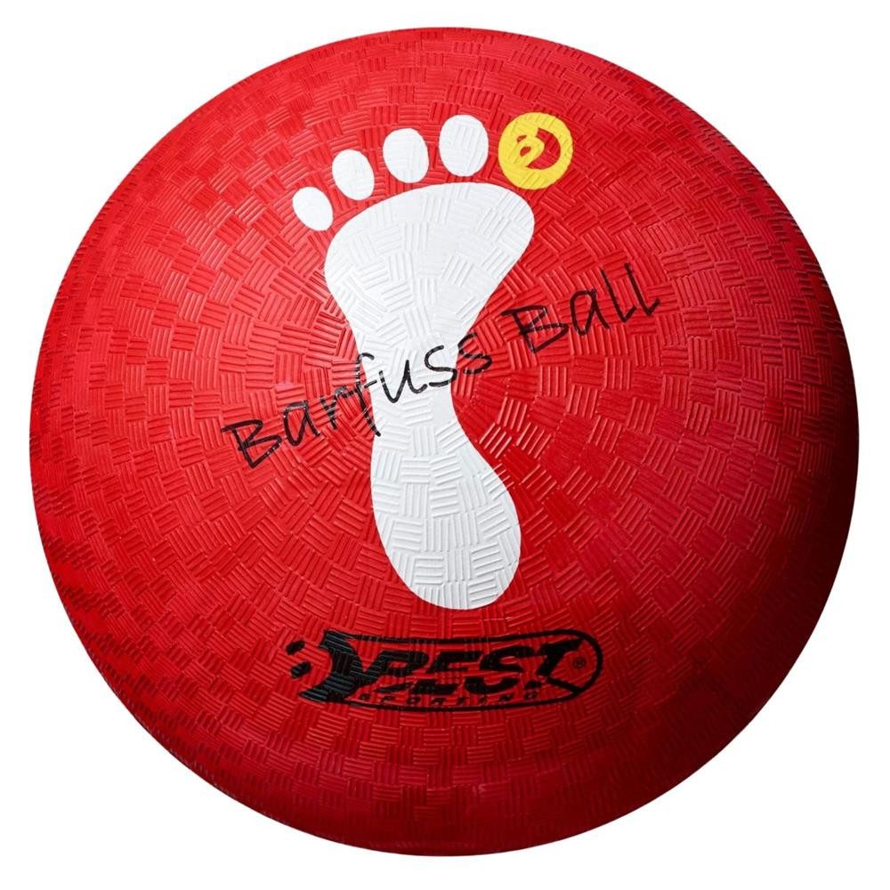 Best Sporting Fußball Barfuß Fußball Größe 5 aus griffigem Soft-Gummi, Weich, griffig, leicht, elastisch, für drinnen und draußen
