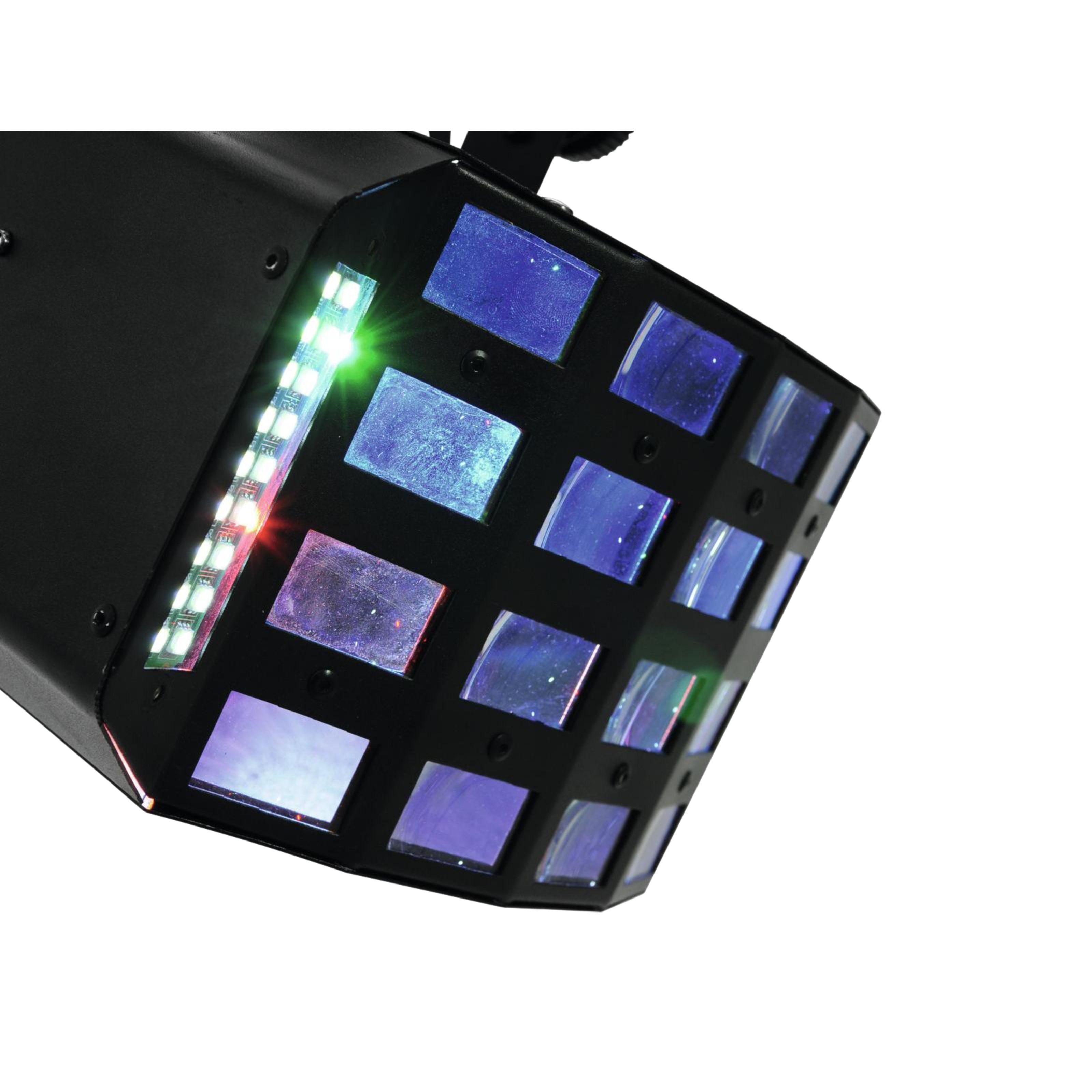 LED Discolicht, x Strahleneffekt D-30 LED 3-W- RGBAWP Showeffekt EUROLITE Hybrid - 6