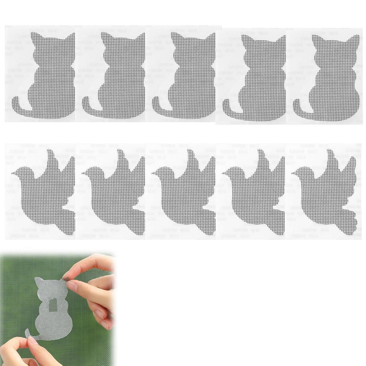 LuxusKollektion Fensterbild Fensterbilder Vogelschutz 10er Schmetterling UV-reflektierend