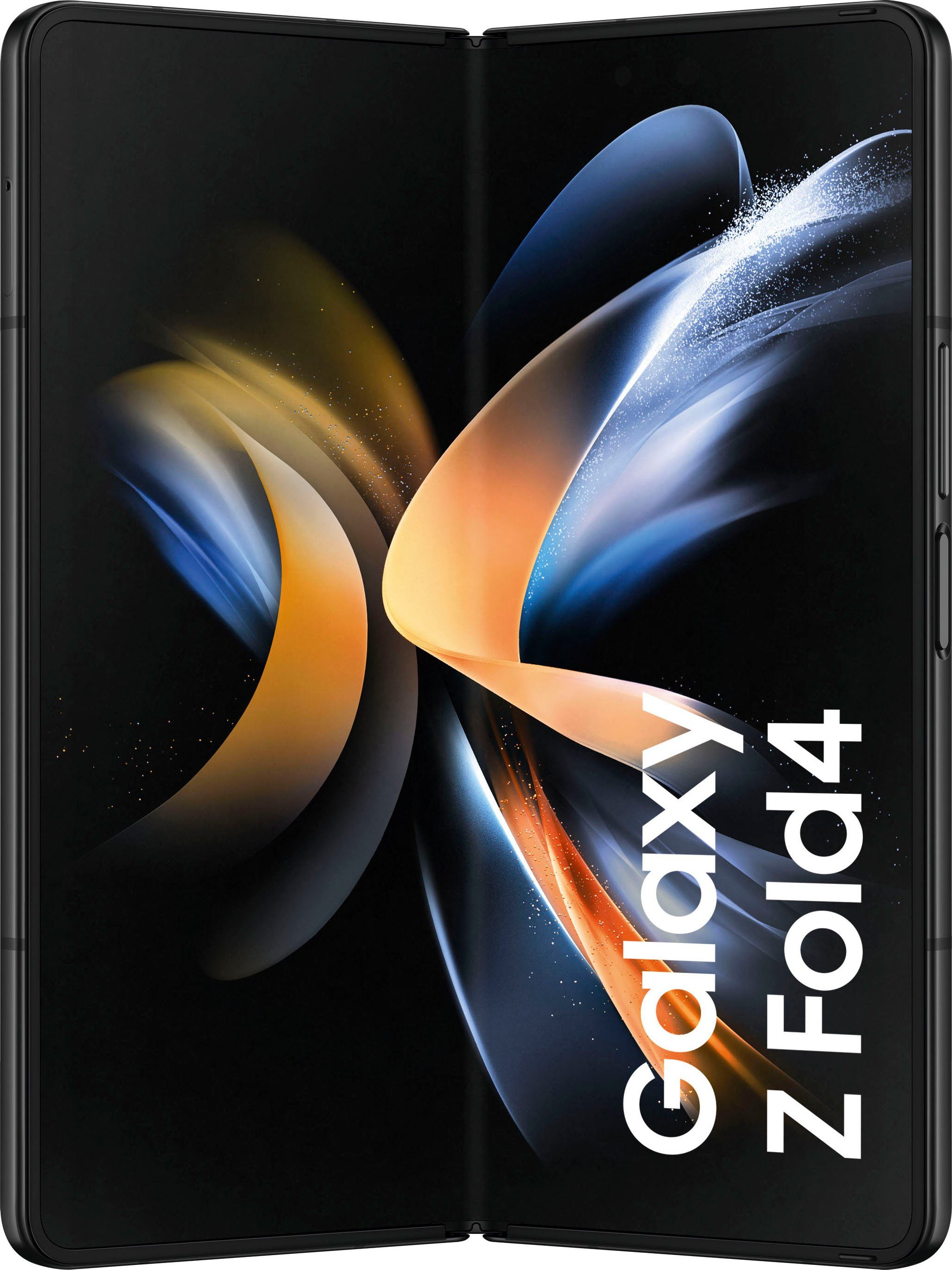 Samsung Galaxy Z MP Kamera) cm/7,6 Smartphone Fold4 (19,21 Black Phantom GB Zoll, 256 50 Speicherplatz