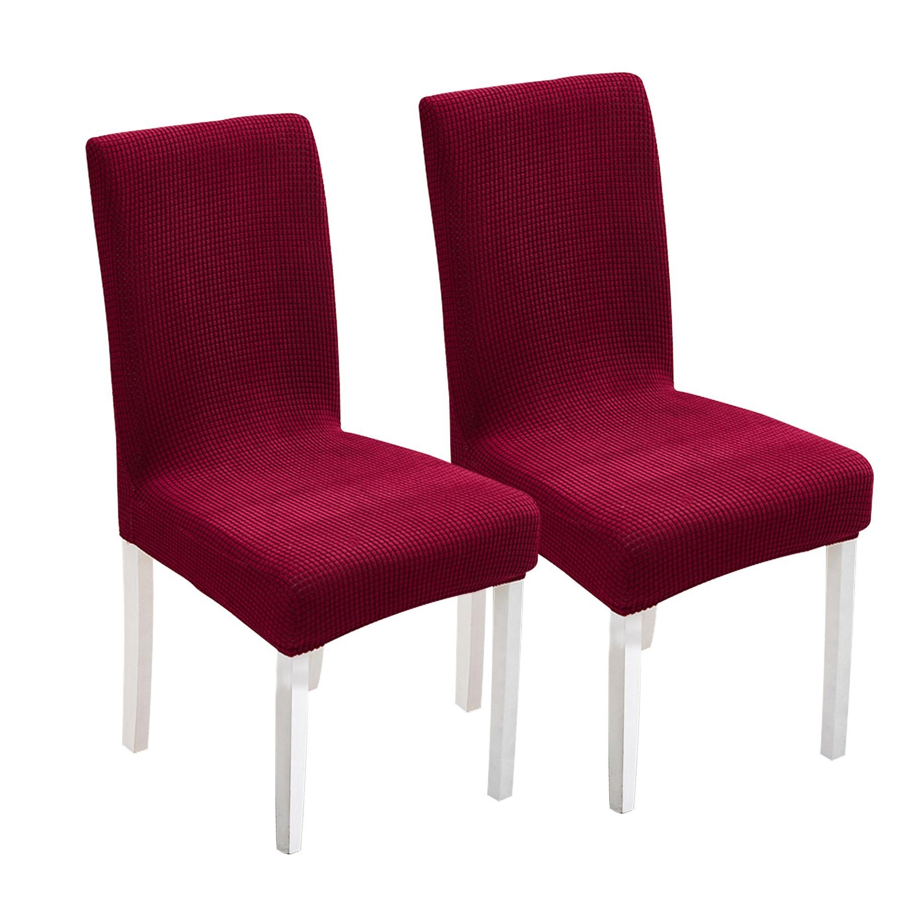 Simloveve Sitzflächenhusse Hochwertiger Stuhlbezug Stretch Stuhl günstig online kaufen