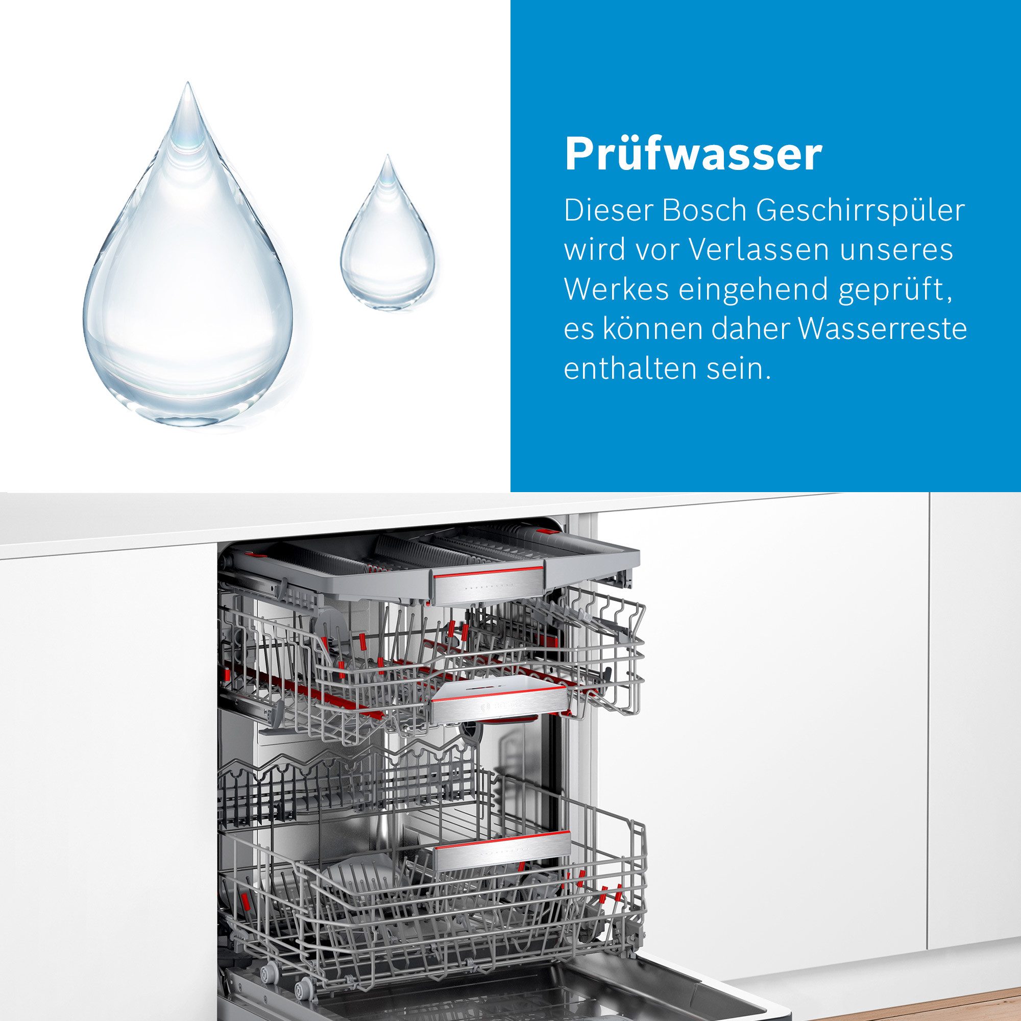 BOSCH Standgeschirrspüler Serie 4 SPS4HKW49E, 10 Maßgedecke, Mit 3-fach Rack Matic, flexible Körbe & Schubladen