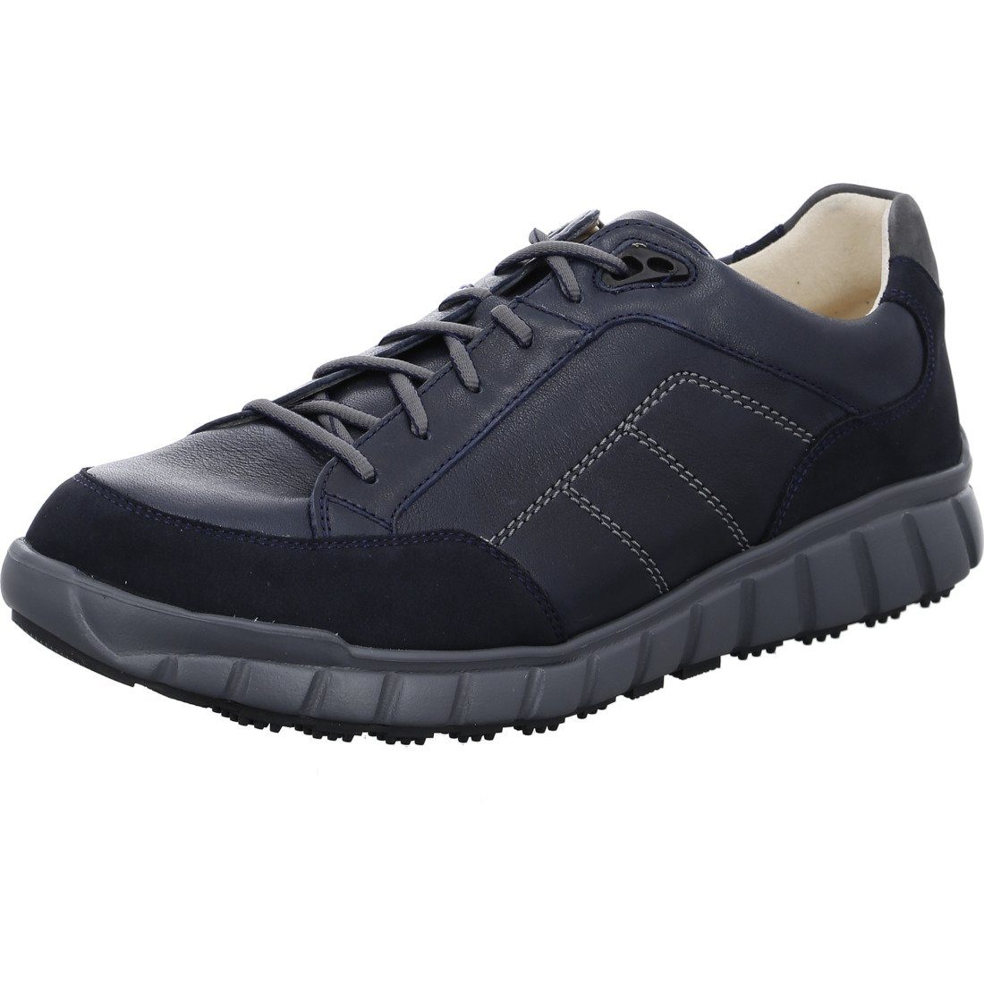 [Verkauf zum begrenzten Preis] Ganter Ganter Schuhe, Schnürschuh Evo - blau 050362 Leder Herren Schnürschuh