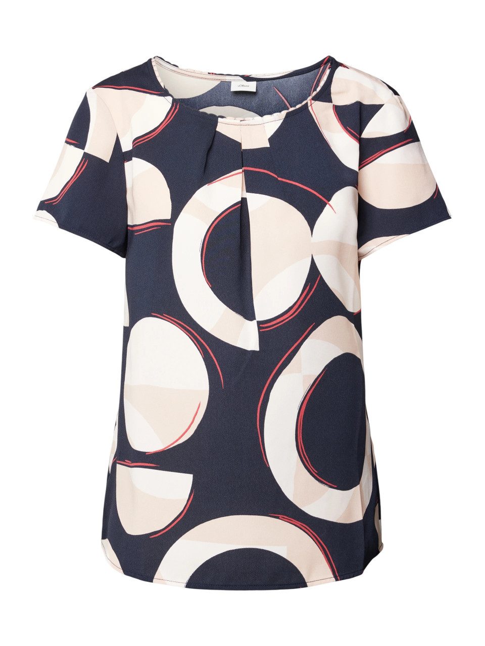 s.Oliver BLACK LABEL Kurzarmbluse Bluse