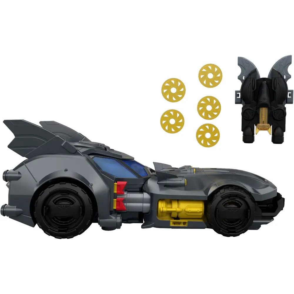 Mattel GmbH Actionfigur DC 6'' All-Stars Collection Batmobile
